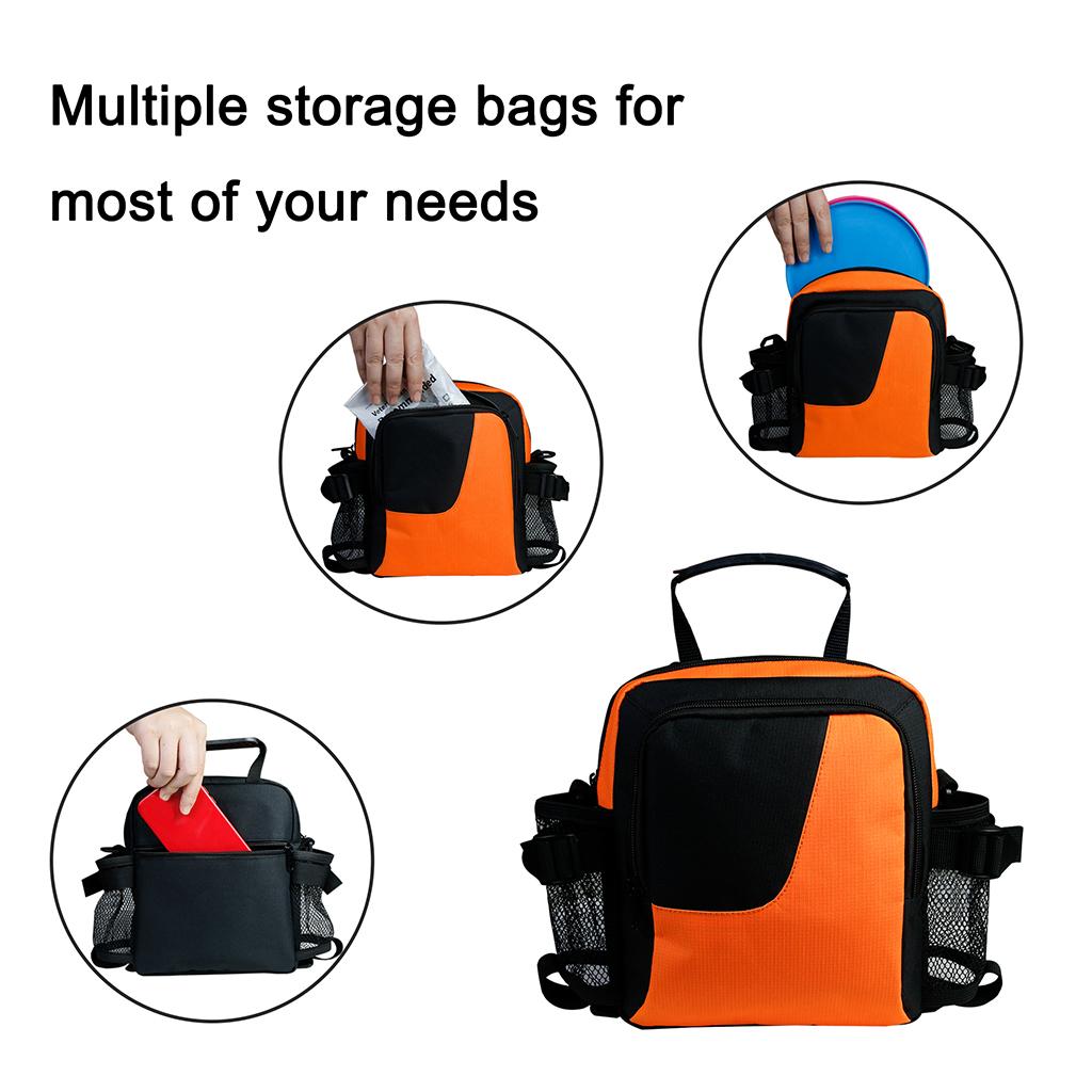 Dog Pet Treat Pouch Training Waist Cat Bag Obedience Walking Snack Orange