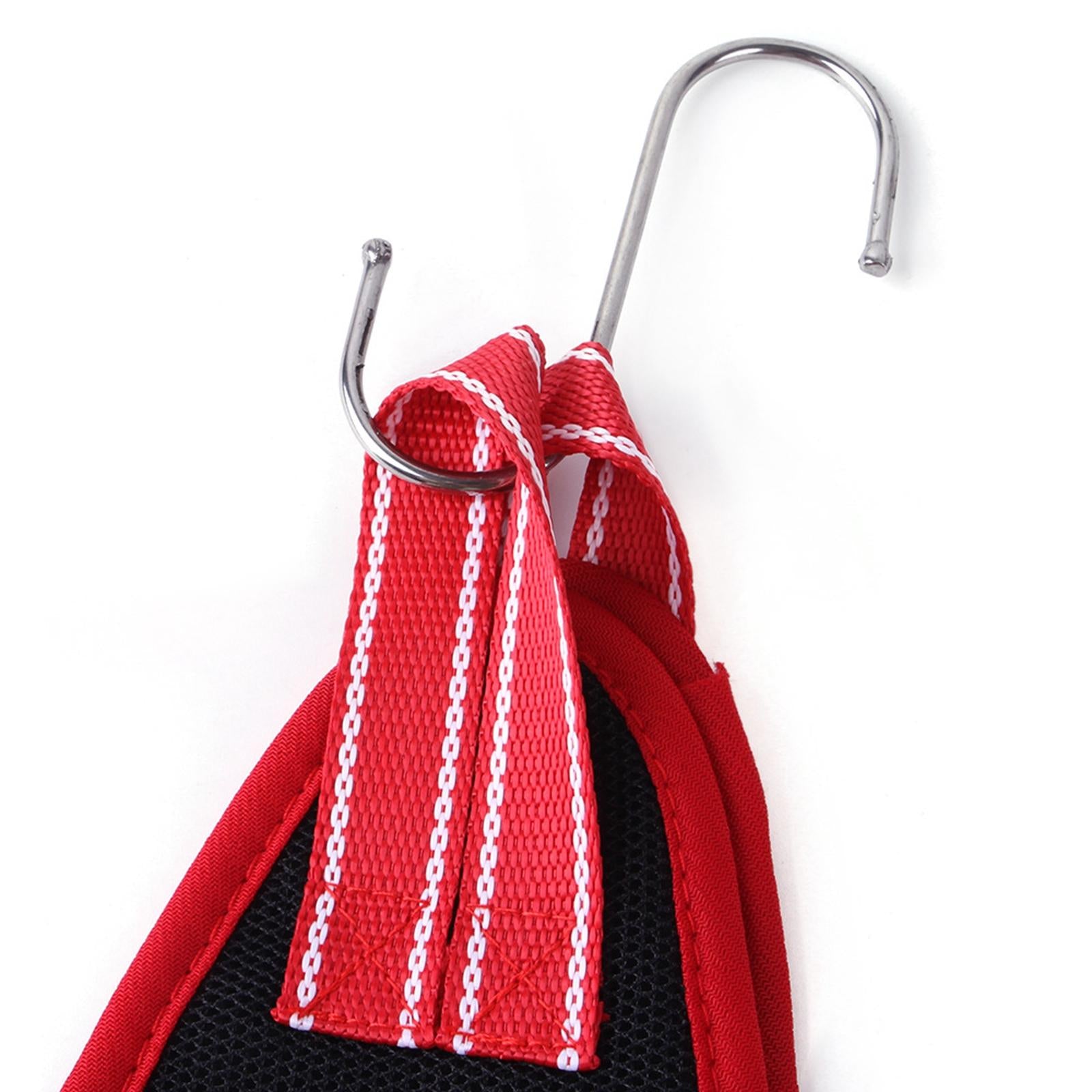 Breathable Pet Grooming Hammock Helper Restraint Bag Cats Examine Red M