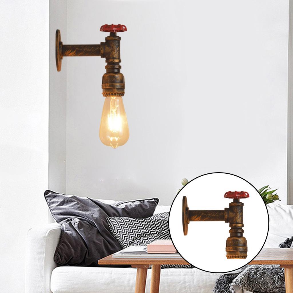 Creative Wall Lamp Sconce Light Metal Lampshade Stairs Indoor Home Reading A