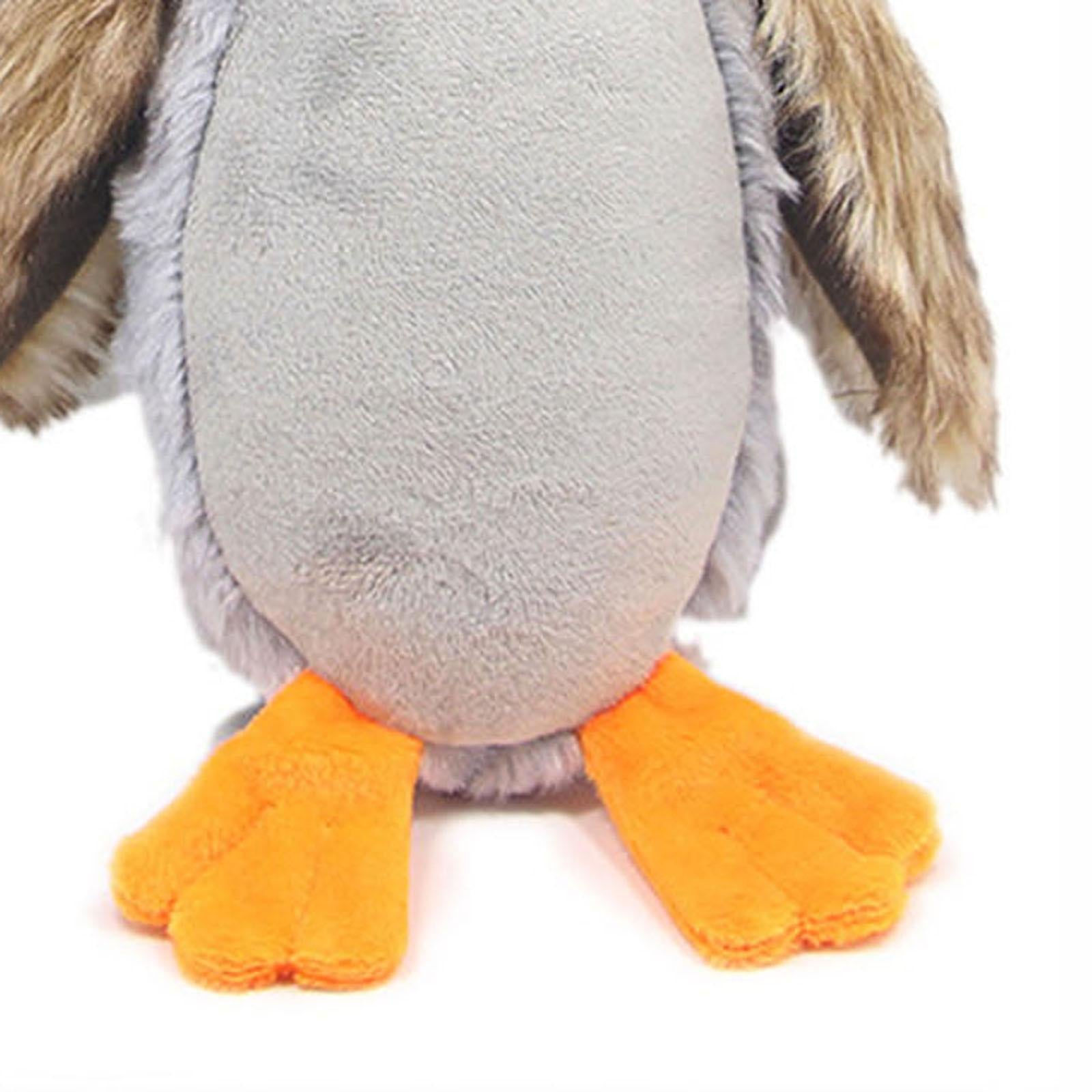 Dog Squeaky Toys Duck Plush Toy Cat Dog Chew Toy Fun Interactive Squeaker Duck Feet Style