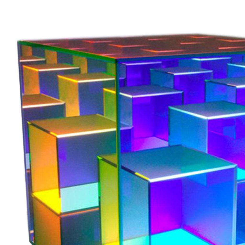 Creative 3D Desk Lamps Nightlight LED Building Birthday Ornament Party 15cm