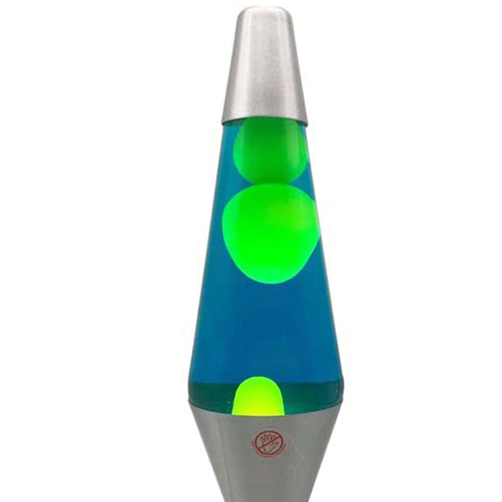 Cone Shaped Lava Liquid Motion Lamp Party Living Room Wax Night Light Green