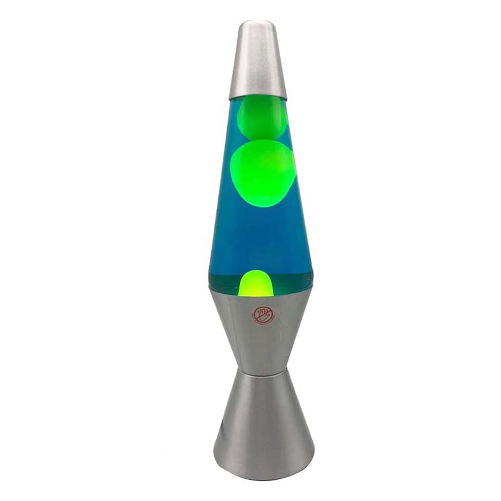 Cone Shaped Lava Liquid Motion Lamp Party Living Room Wax Night Light Green