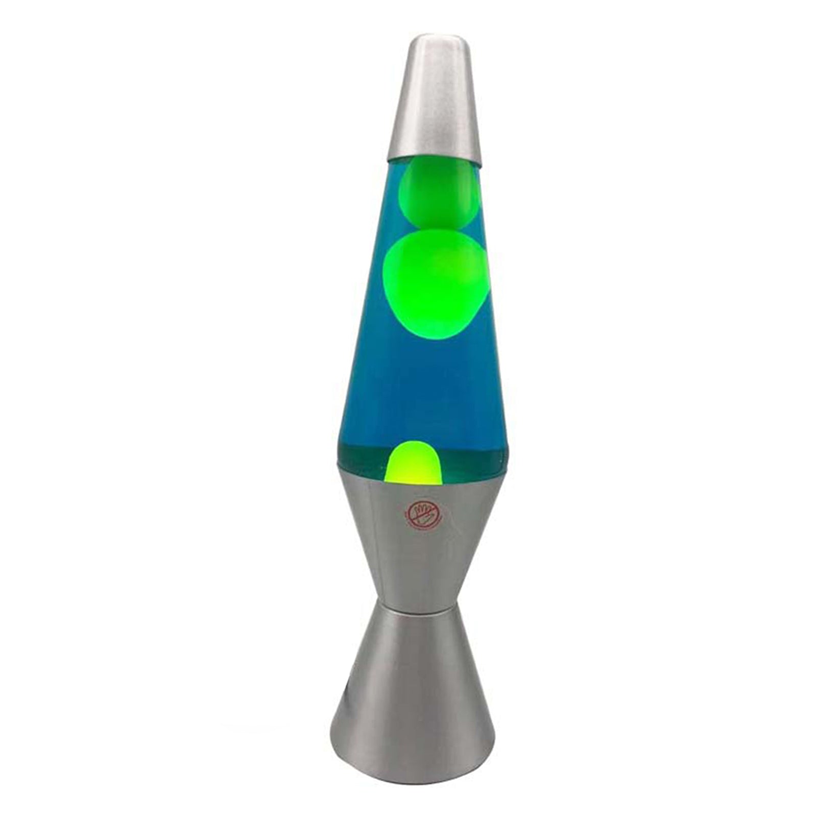 Cone Shaped Lava Liquid Motion Lamp Party Living Room Wax Night Light Green
