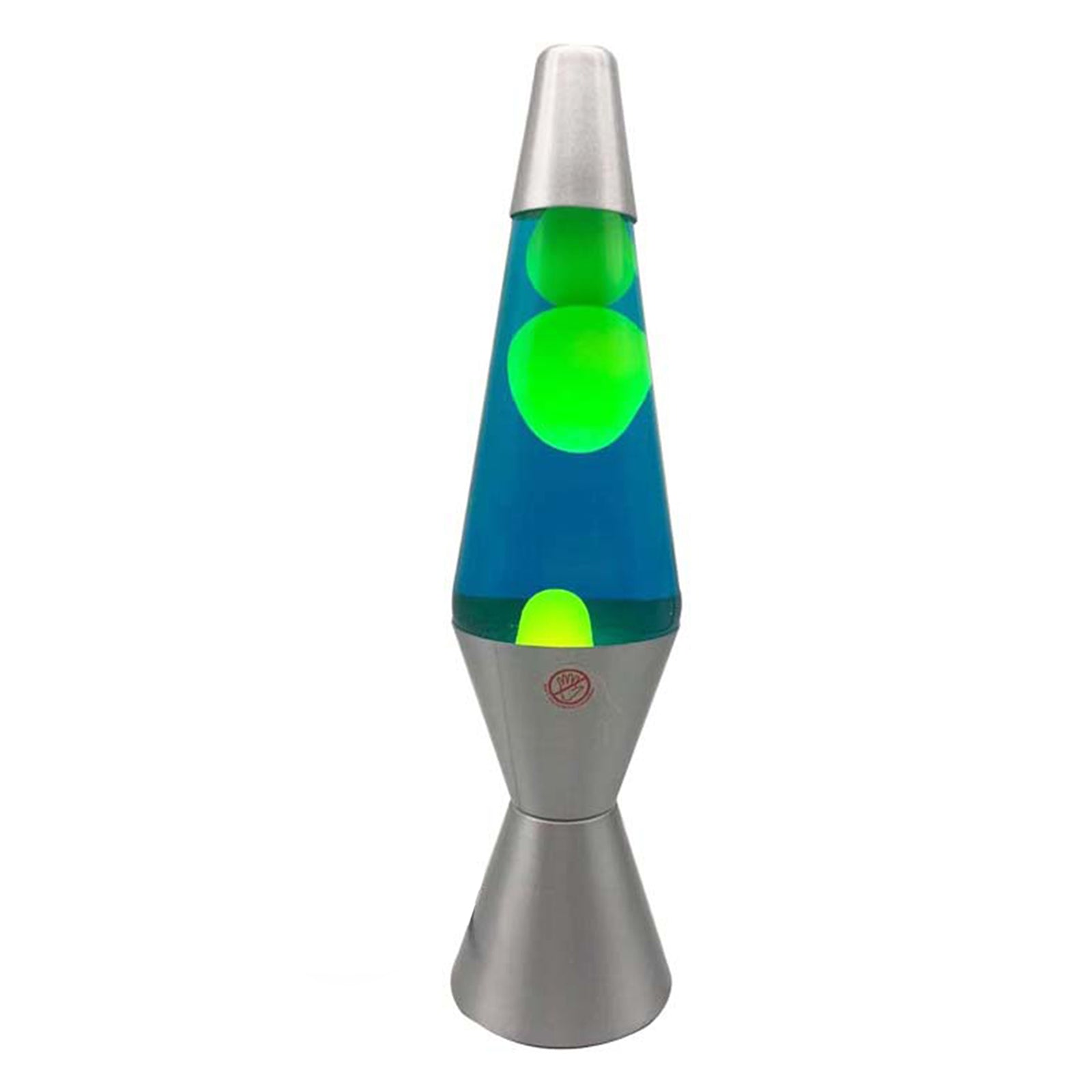 Cone Shaped Lava Liquid Motion Lamp Party Living Room Wax Night Light Green