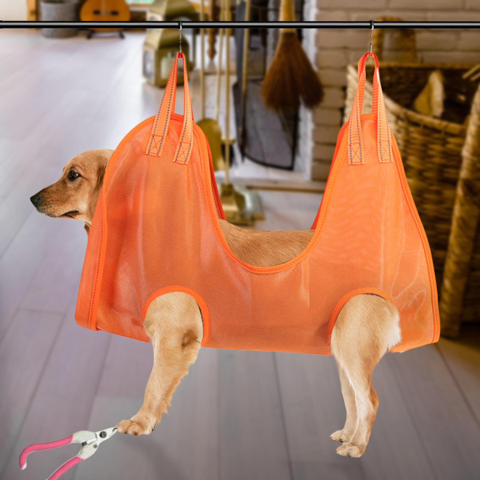 Cat Dog Hammock Helper Breathable for Nail Clipping Washing M