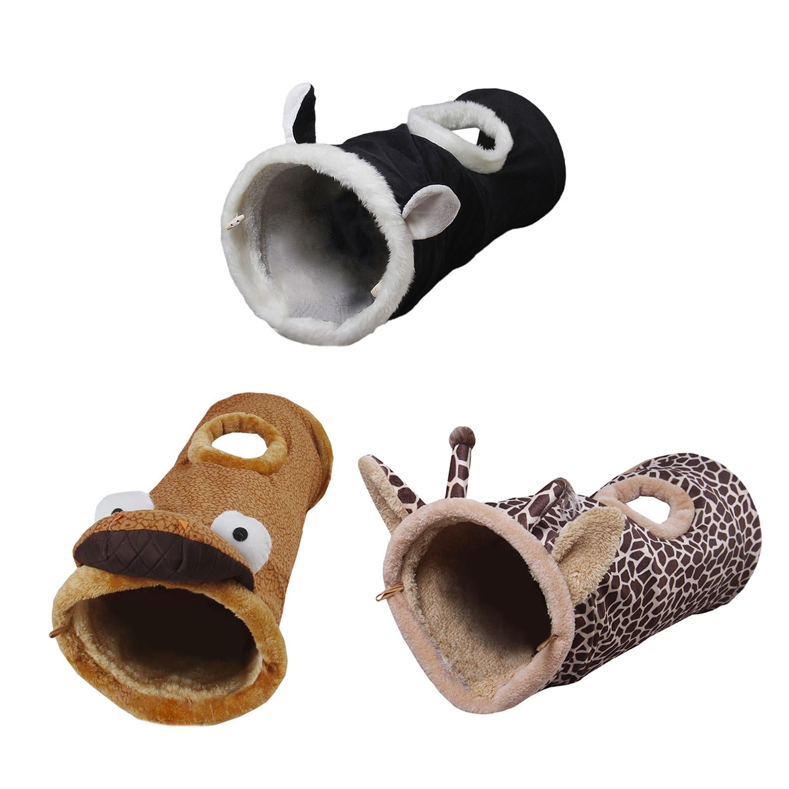 Collapsible Cats Tunnel Tube Interactive Indoor Cats Peek Hole Toys Cat