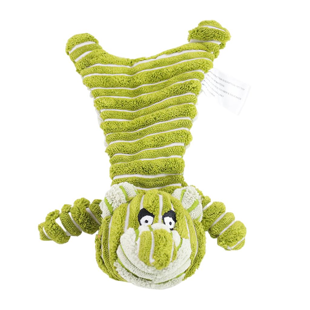 Dog Squeaky Toys Puppy for Puppy Small Large Dogs Training Toys Gift Green