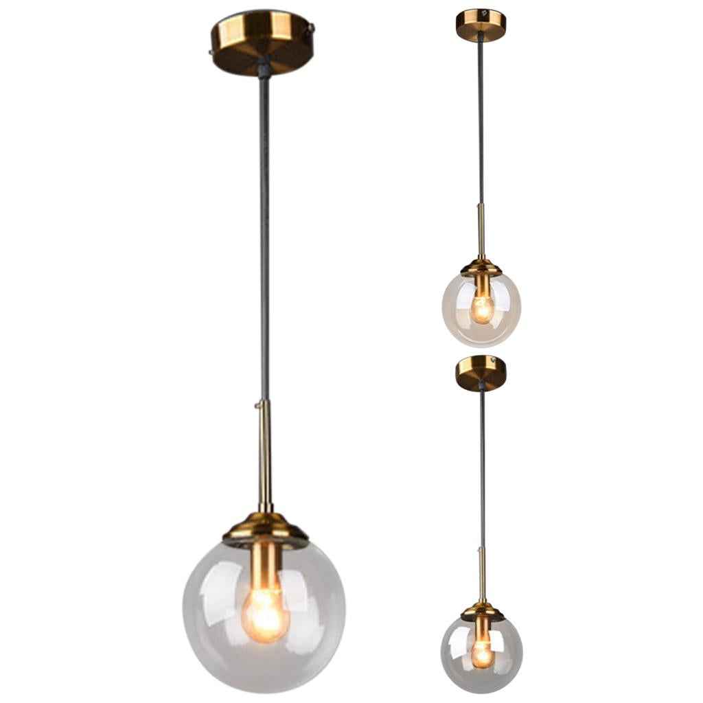Nordic Ceiling Lights LED Adjustable E14 Pendant Light for Home Decor Clear