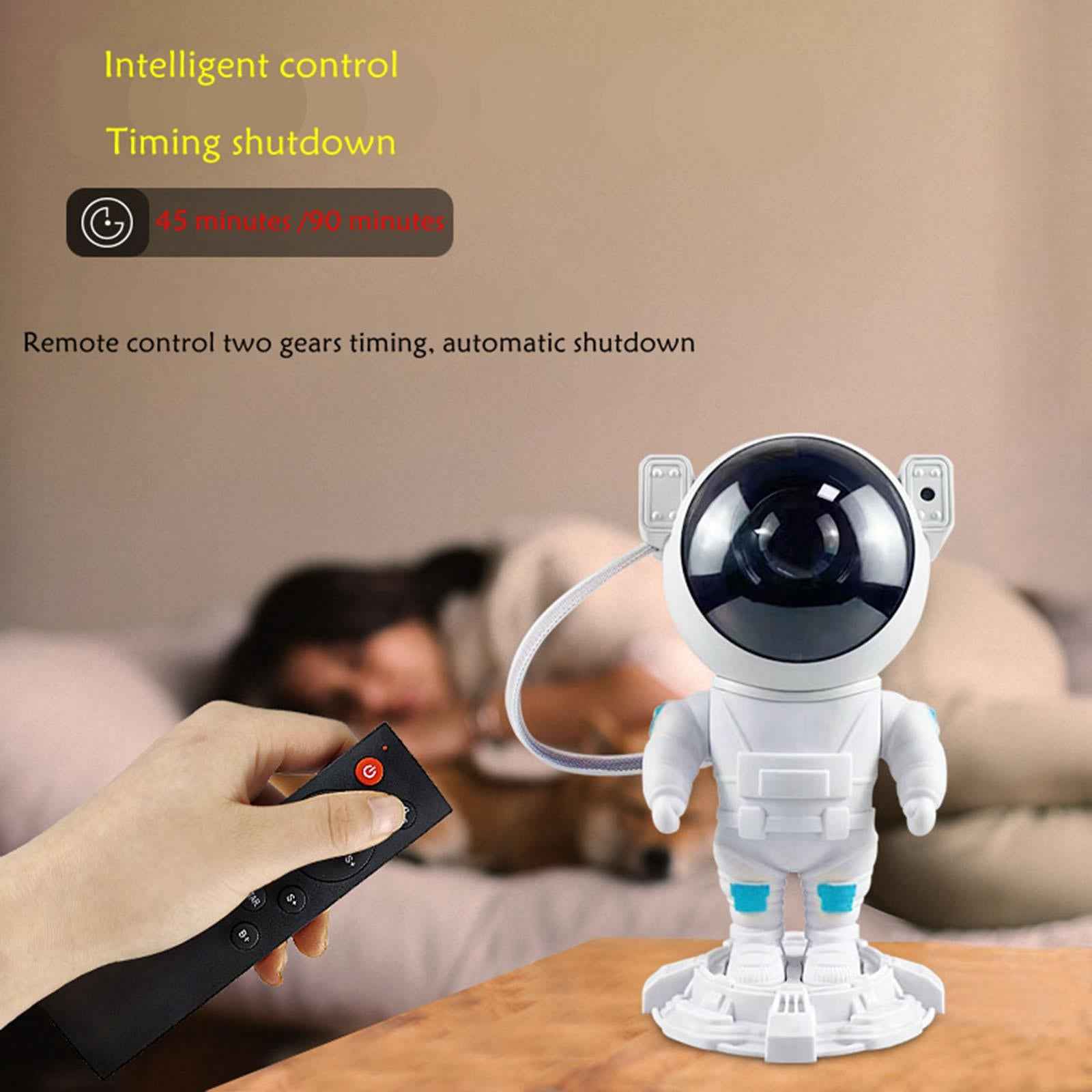 Astronaut Projector Lamp Starry Remote Control for Decor Living Room Kid Toy
