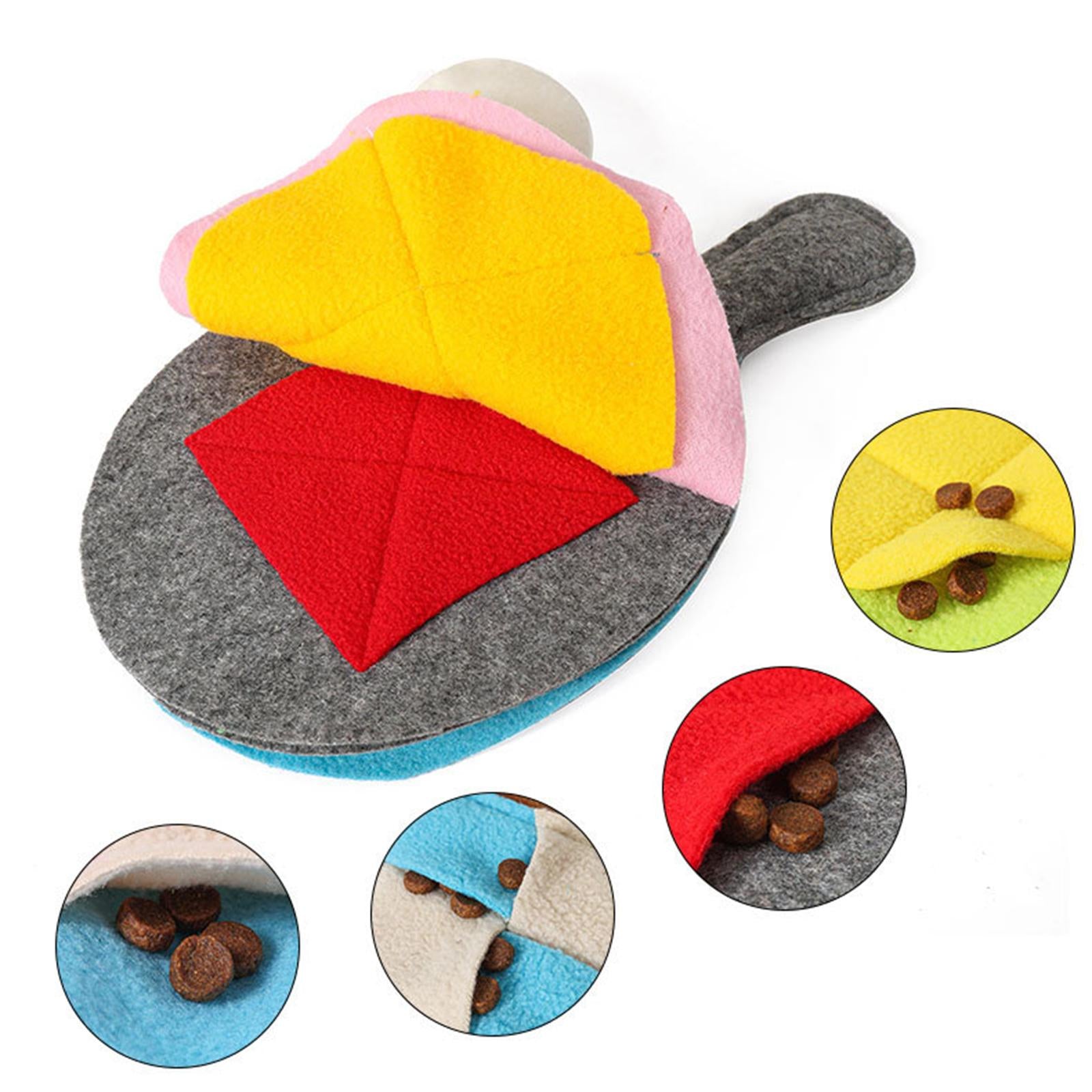 Dog Snuffle Mat Food Puzzle Puppy Chew Stress Relief Pet Supplies grey