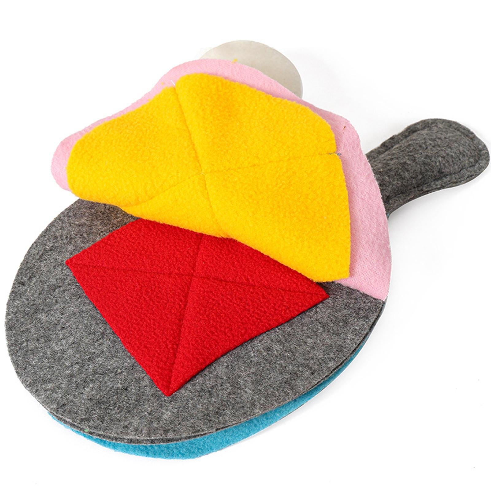 Dog Snuffle Mat Food Puzzle Puppy Chew Stress Relief Pet Supplies brown