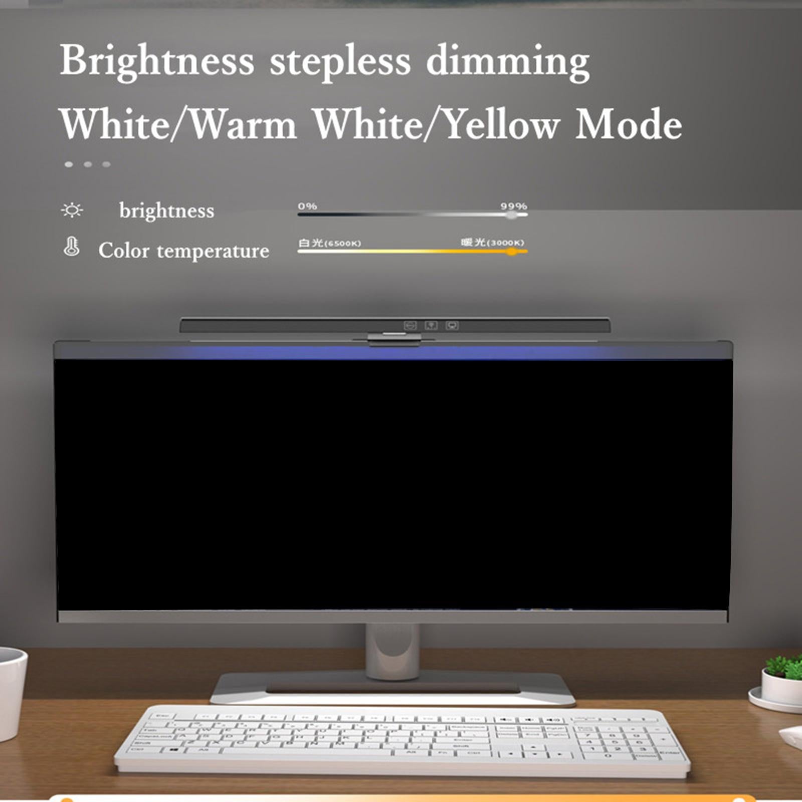 Adjustable Computer Monitor Lamp Office No Screen Glare Screen Light Bar LED