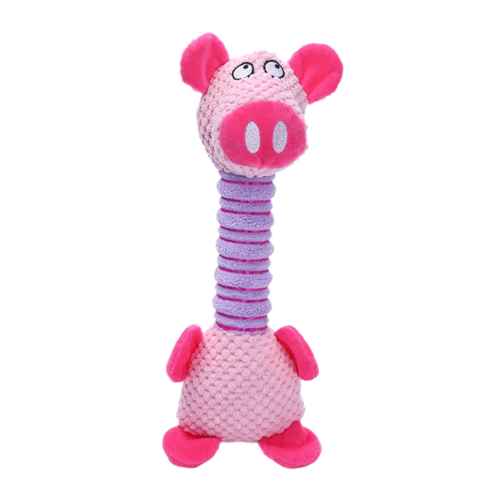 Dog Chew Toy Plush Bite Resistant for Playing Pet Accessories Training pig