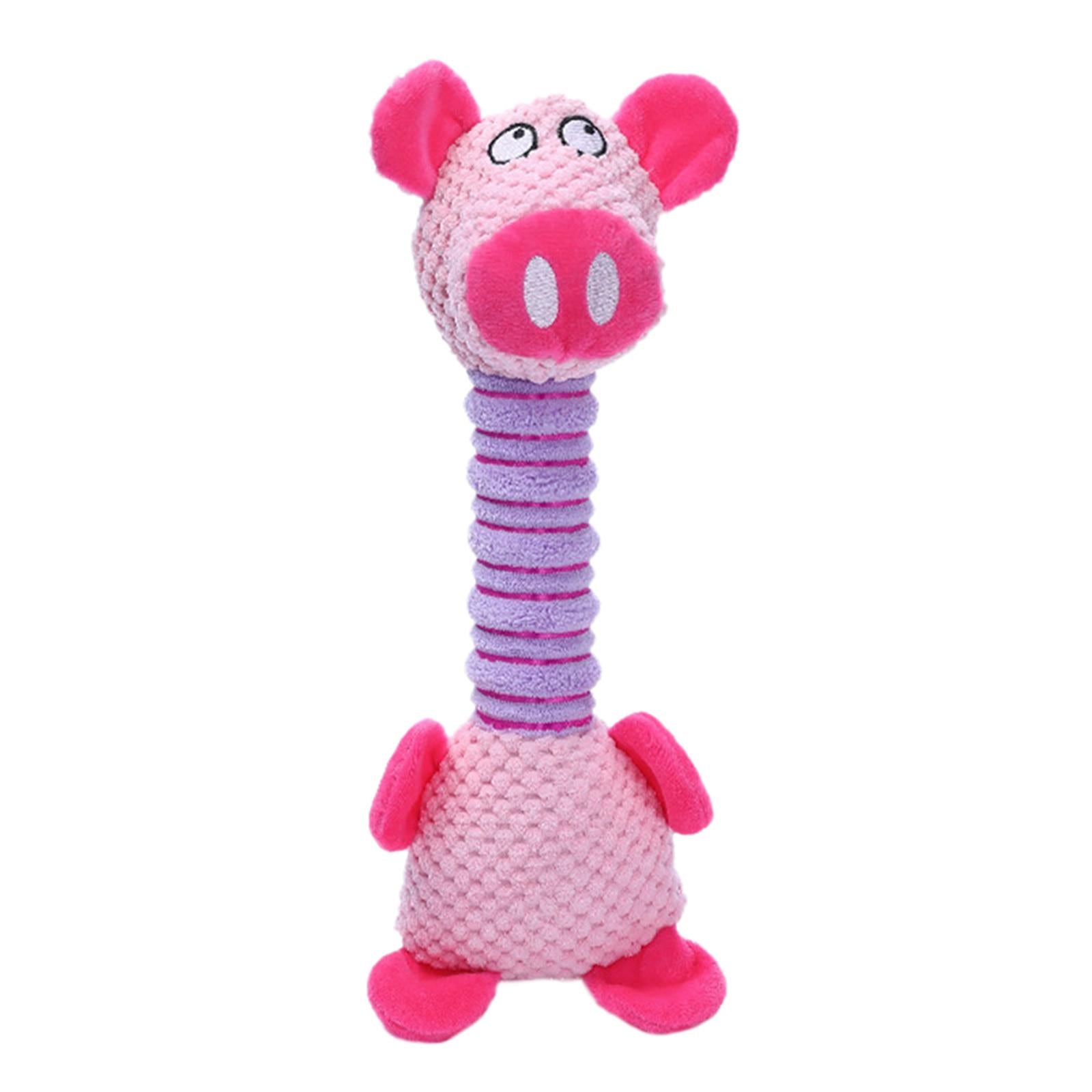 Dog Chew Toy Plush Bite Resistant for Playing Pet Accessories Training pig