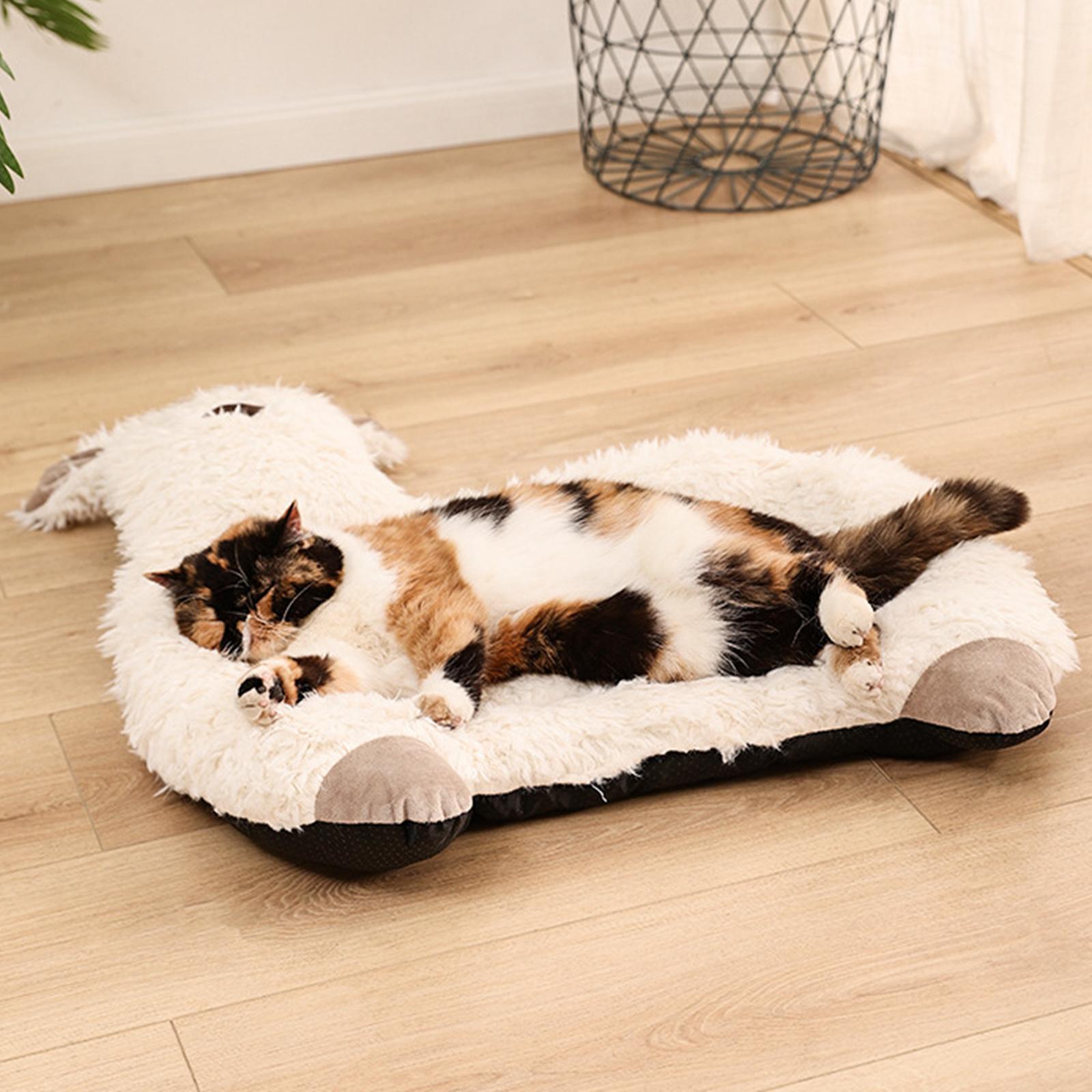Cute Pet Cat Mat Blanket Dog Bed Small Dogs Non Slip Puppy Kittens Cushion