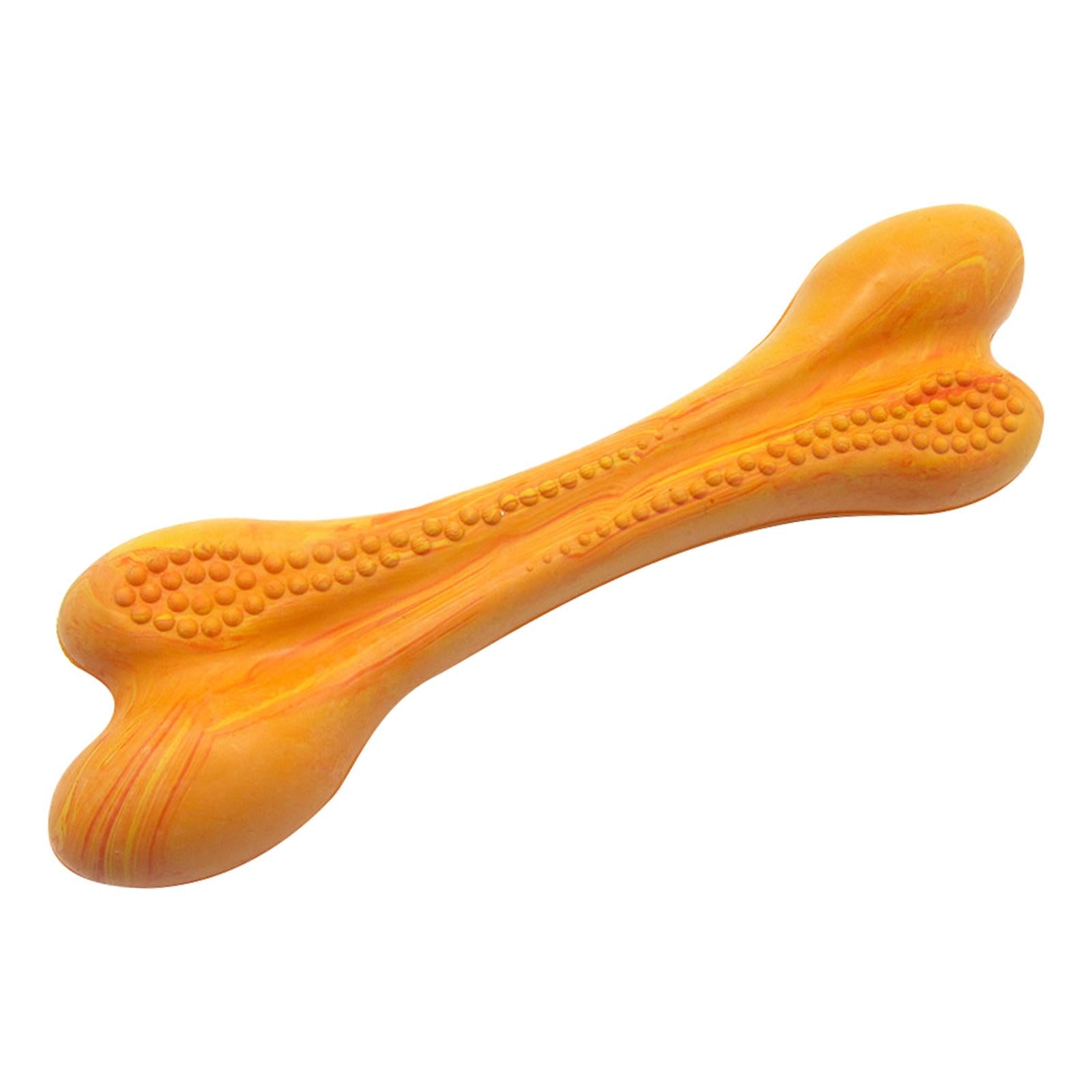 Dog Chews Toys Tooth Cleaning for Medium Large Dental Care roast chicken