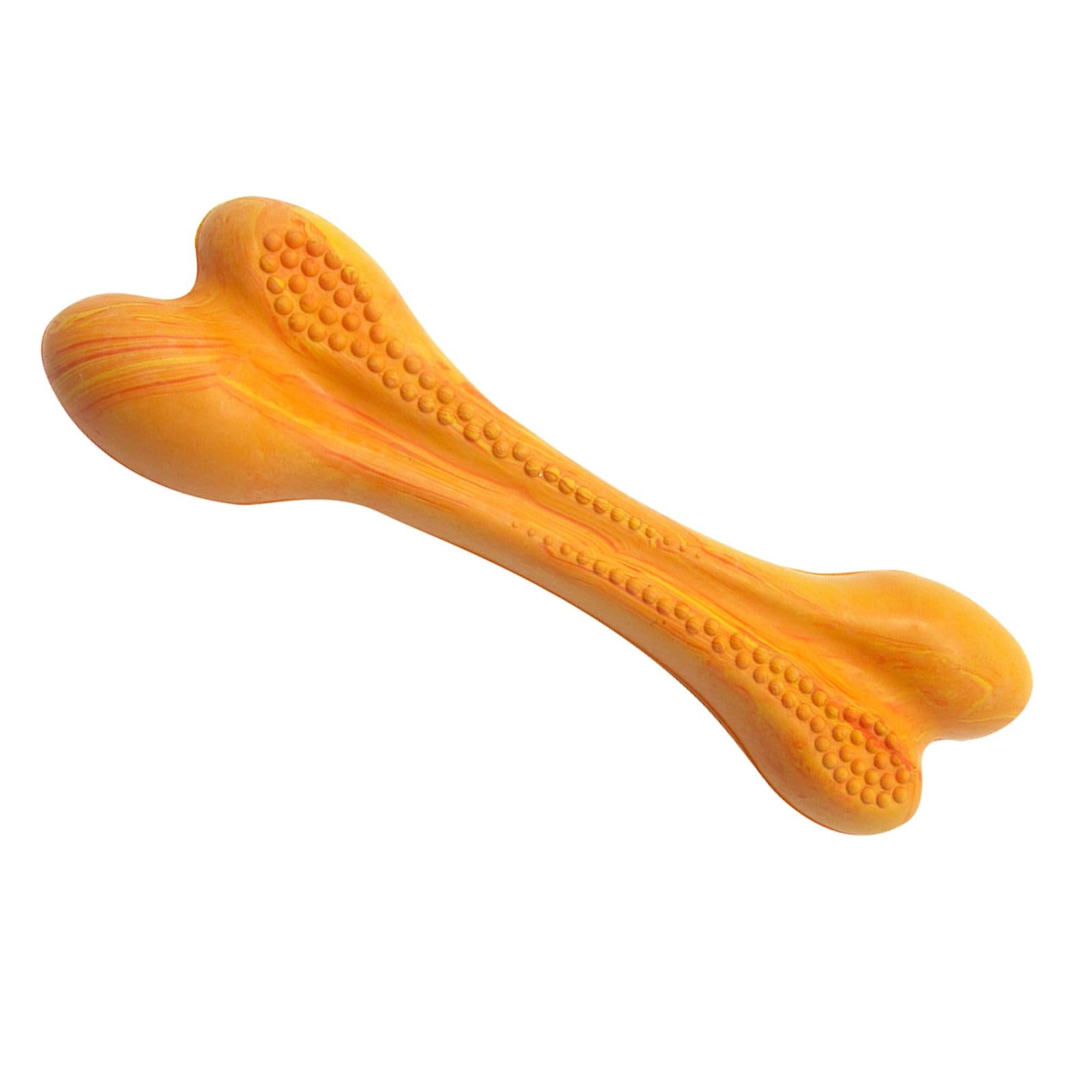 Dog Chews Toys Tooth Cleaning for Medium Large Dental Care roast chicken