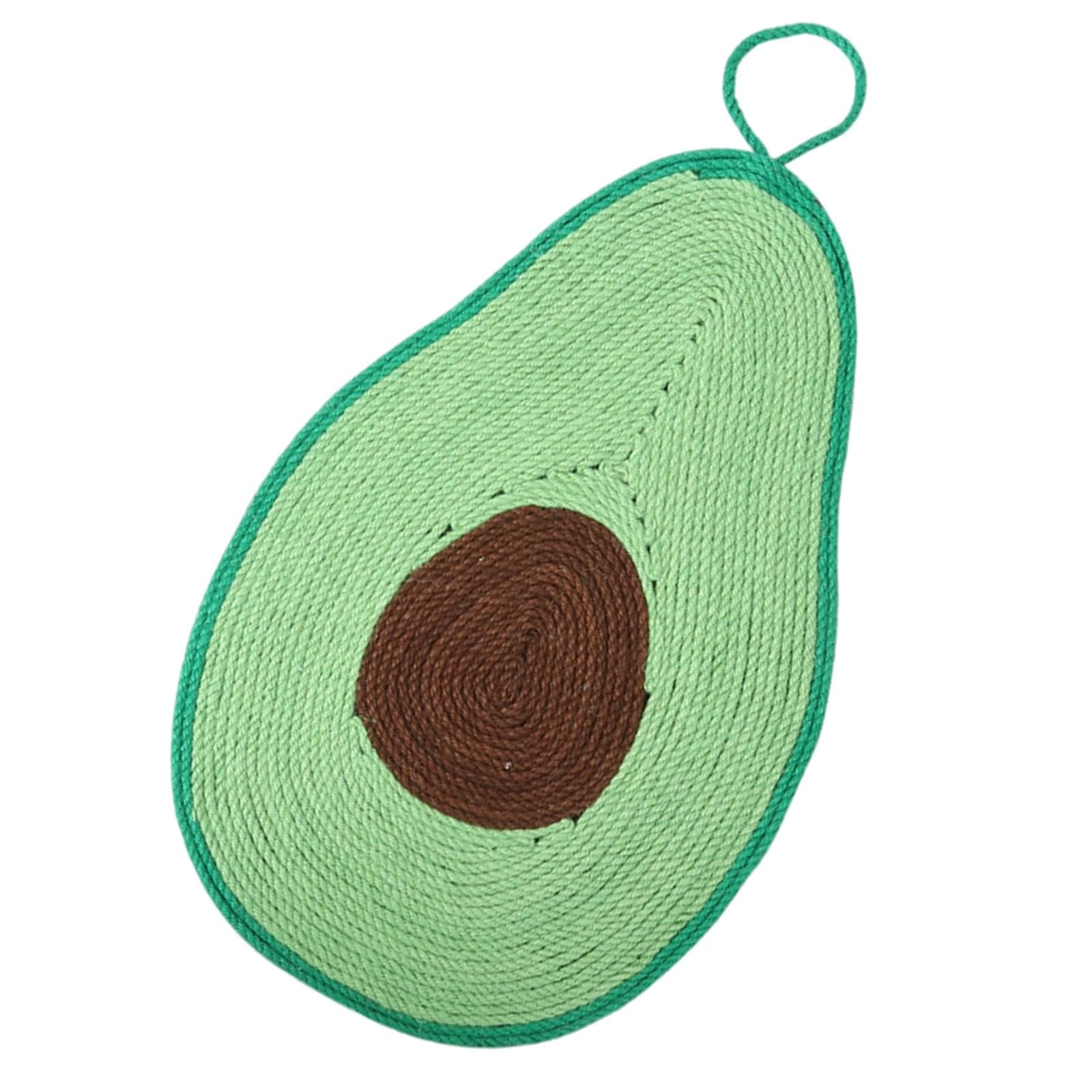 Cat Scratching Board Scratcher Sisal Wear-Resistant Protector Avocado