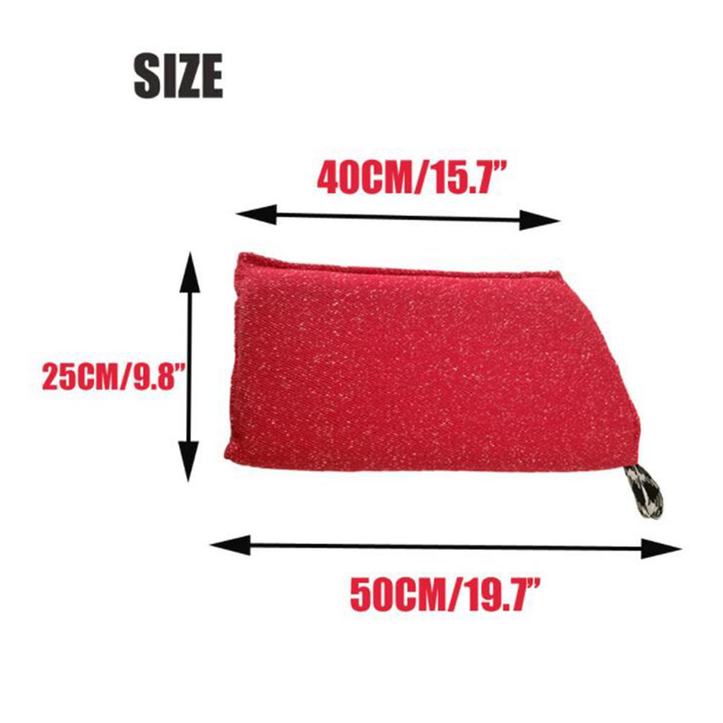 Dog Bite Sleeve Training Jute Tug Toy German Shepherd Mastiff Puppy red