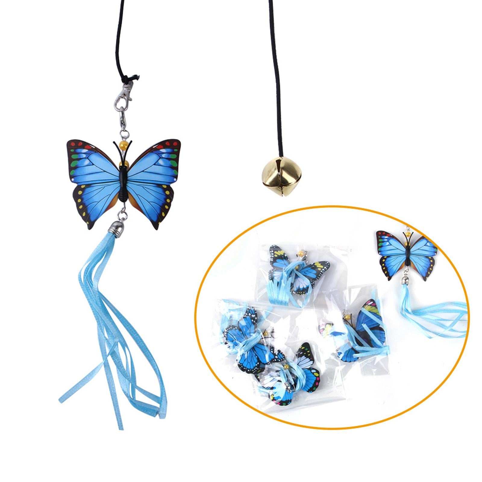 Cat Toy Funny Cats Stick Hanging Kitten Interactive Retractable Playing 20cm