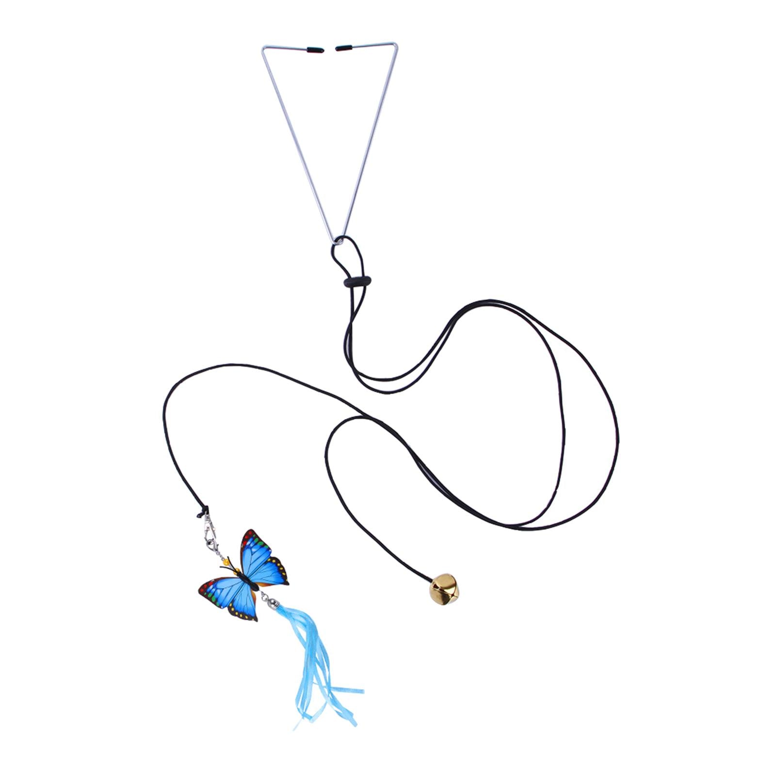 Cat Toy Funny Cats Stick Hanging Kitten Interactive Retractable Playing 20cm