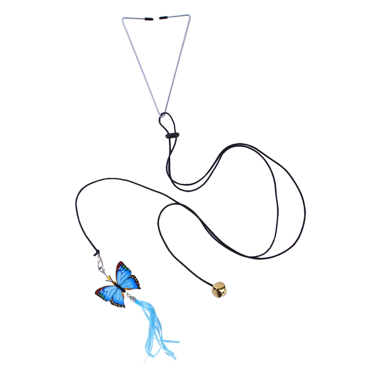 Cat Toy Funny Cats Stick Hanging Kitten Interactive Retractable Playing 20cm