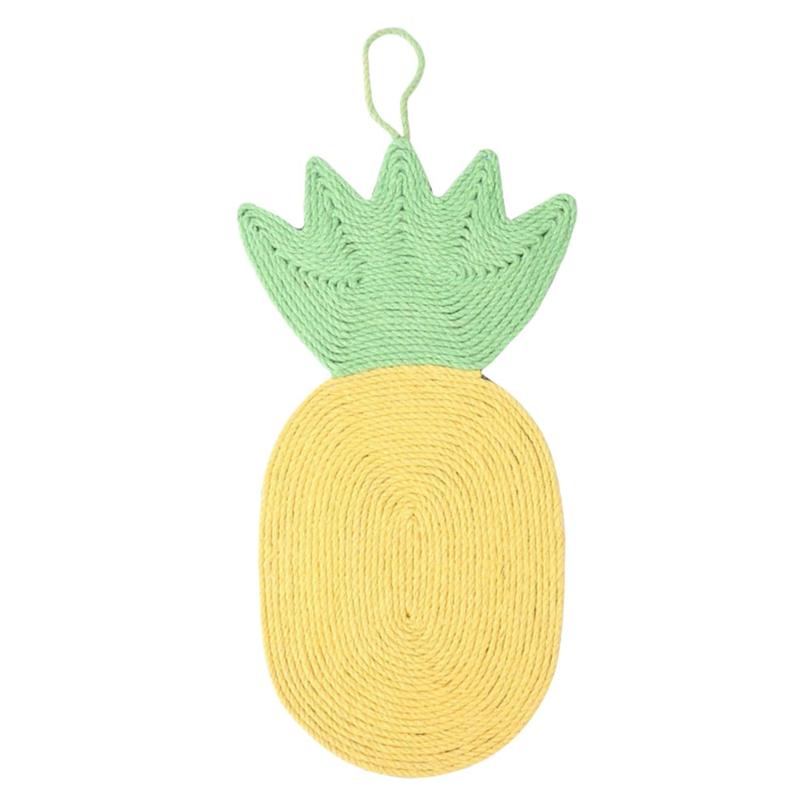Cat Kitten Scratching Board Scratch Pad Sisal Furniture Protector pineapple
