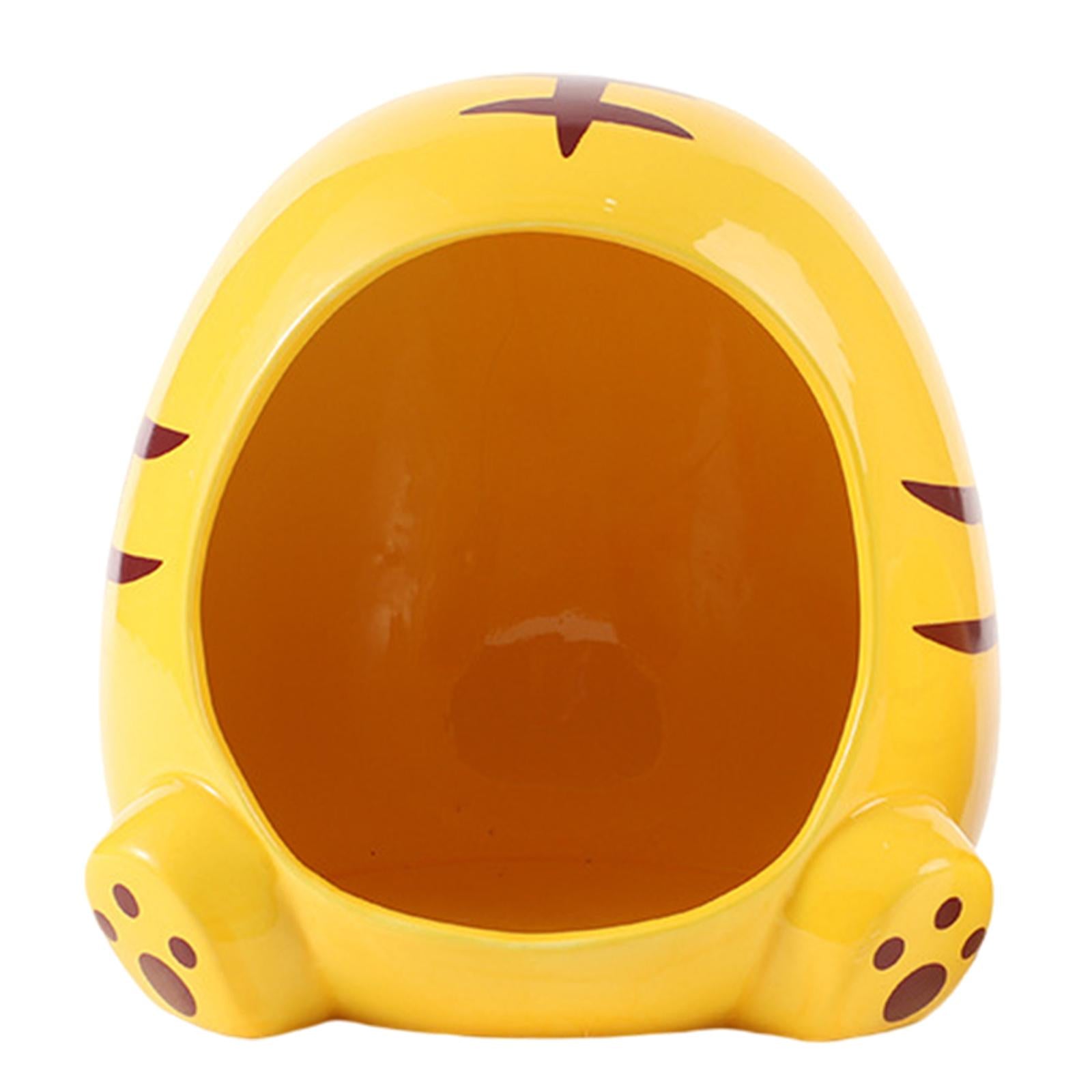 Ceramic Hamster House Hut Cave Cage Summer Cool Small Animals Mini Bed C