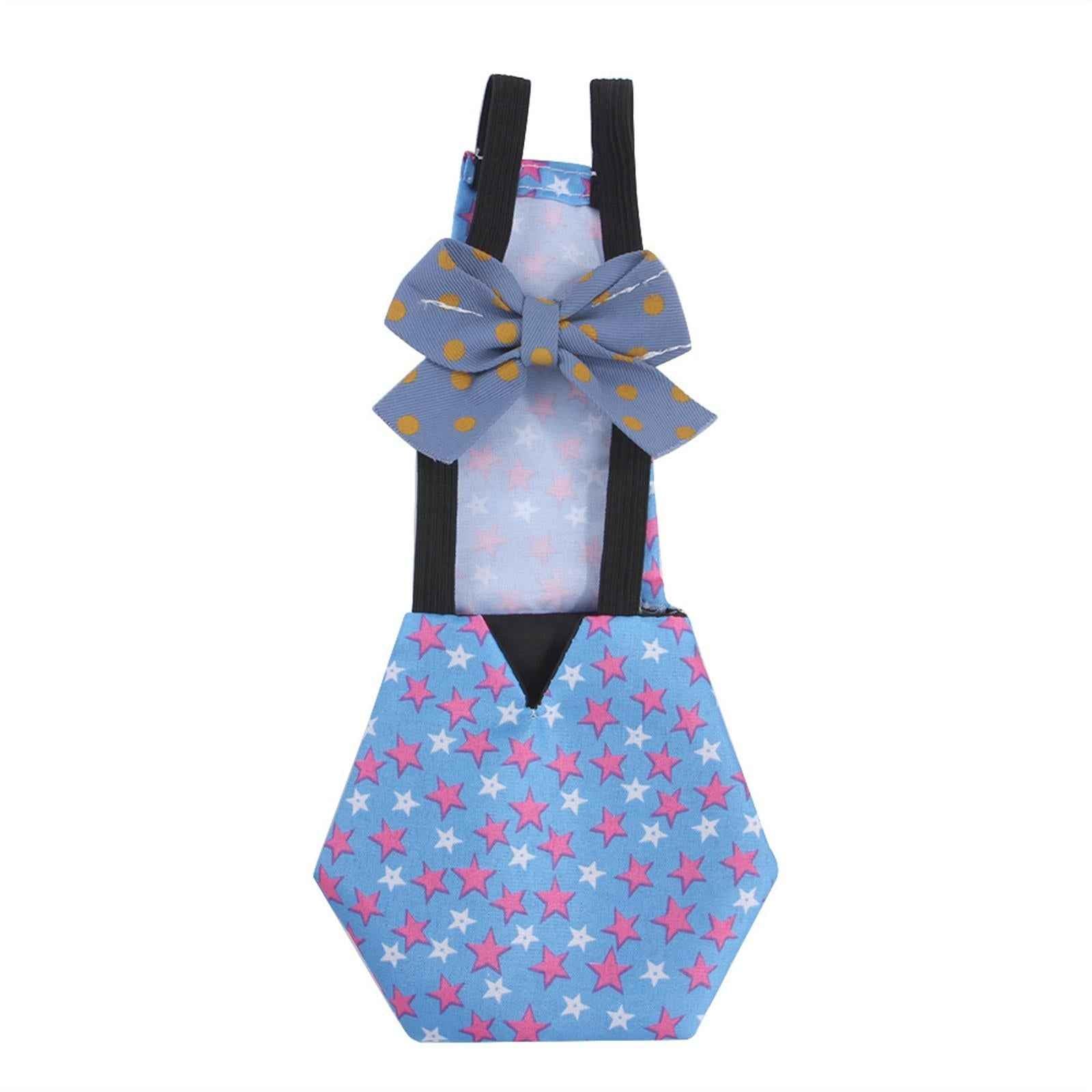 Chicken Duck Diaper Wear Costume Poultry Nappy for Duckling Hens Blue L