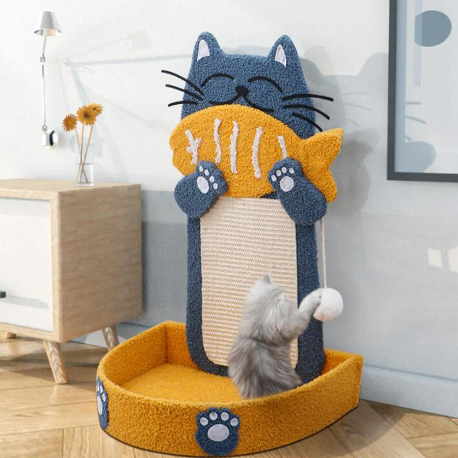Cat Scratch Pads Scratching Post Wear-Resistant Grinding Nail wall mounted