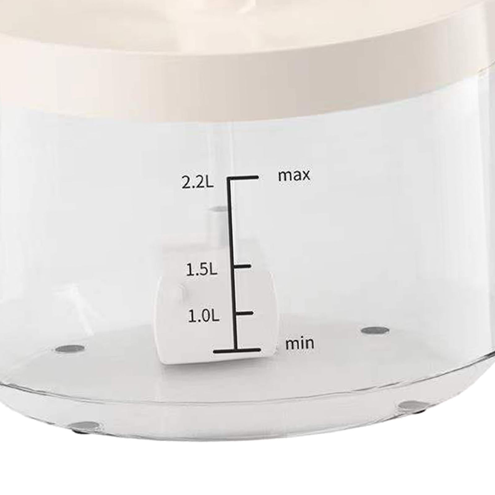 Cat Water Fountain Puppy Kitten Indoor USB Super Quiet 2.2L Water Feeder
