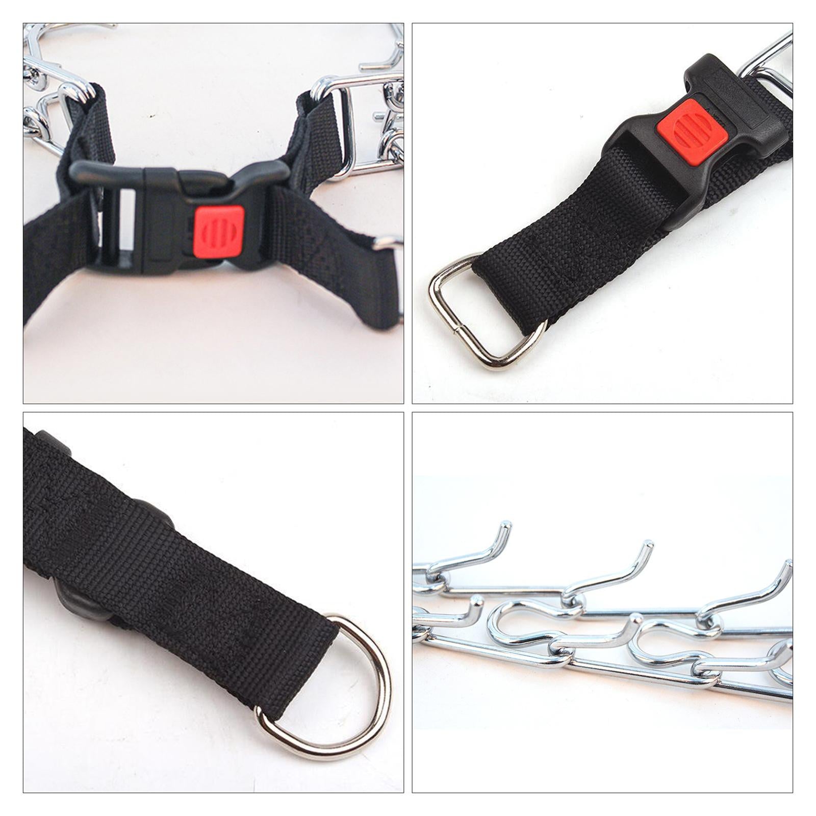 Dog Training Chain Collar Adjustable Prong Pinch Chain 4.0x60cm