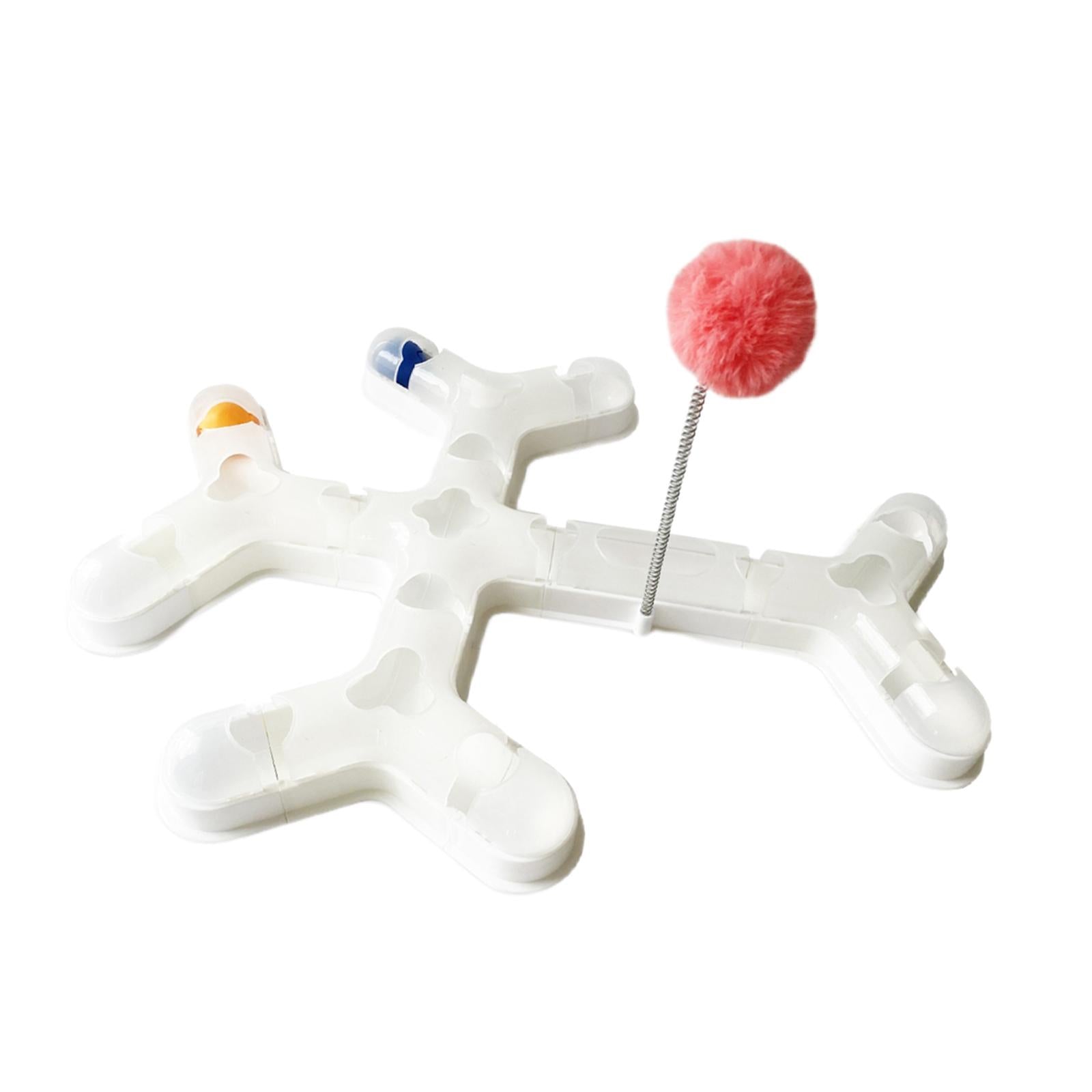 Cat Interactive Toy Turntable Toys Exercising Funny Training Kitten