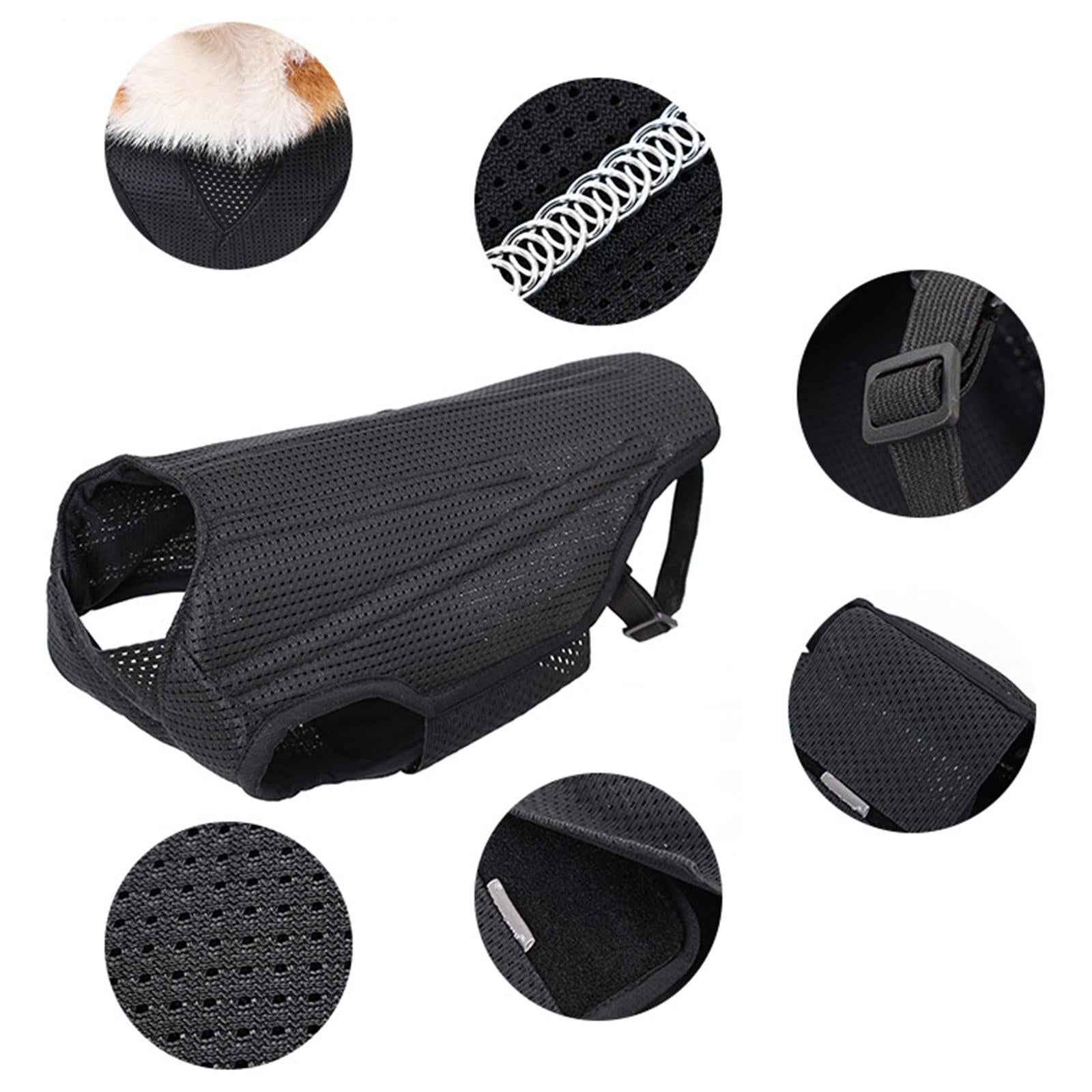 Dog Back Brace Pet Back Pads Flexible Back Support Wrap for Injured Old Dogs S