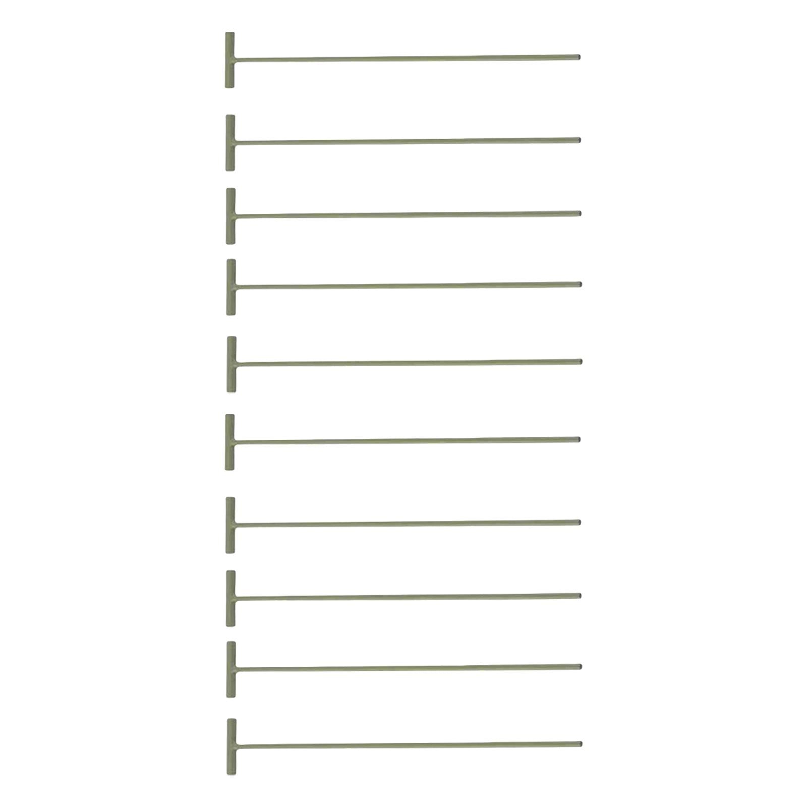 10 x Pigeon Entrance Door T Traps Removable for Birds Cage Lawn Porch Iron