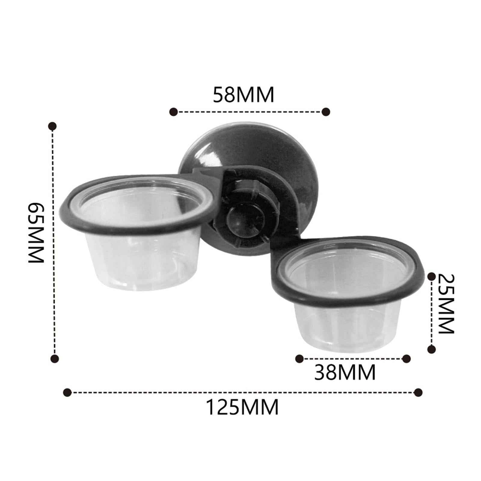 Reptile Feeder Bearded Dragon Gecko Lizard Worm Snake Anti Escape Bowls