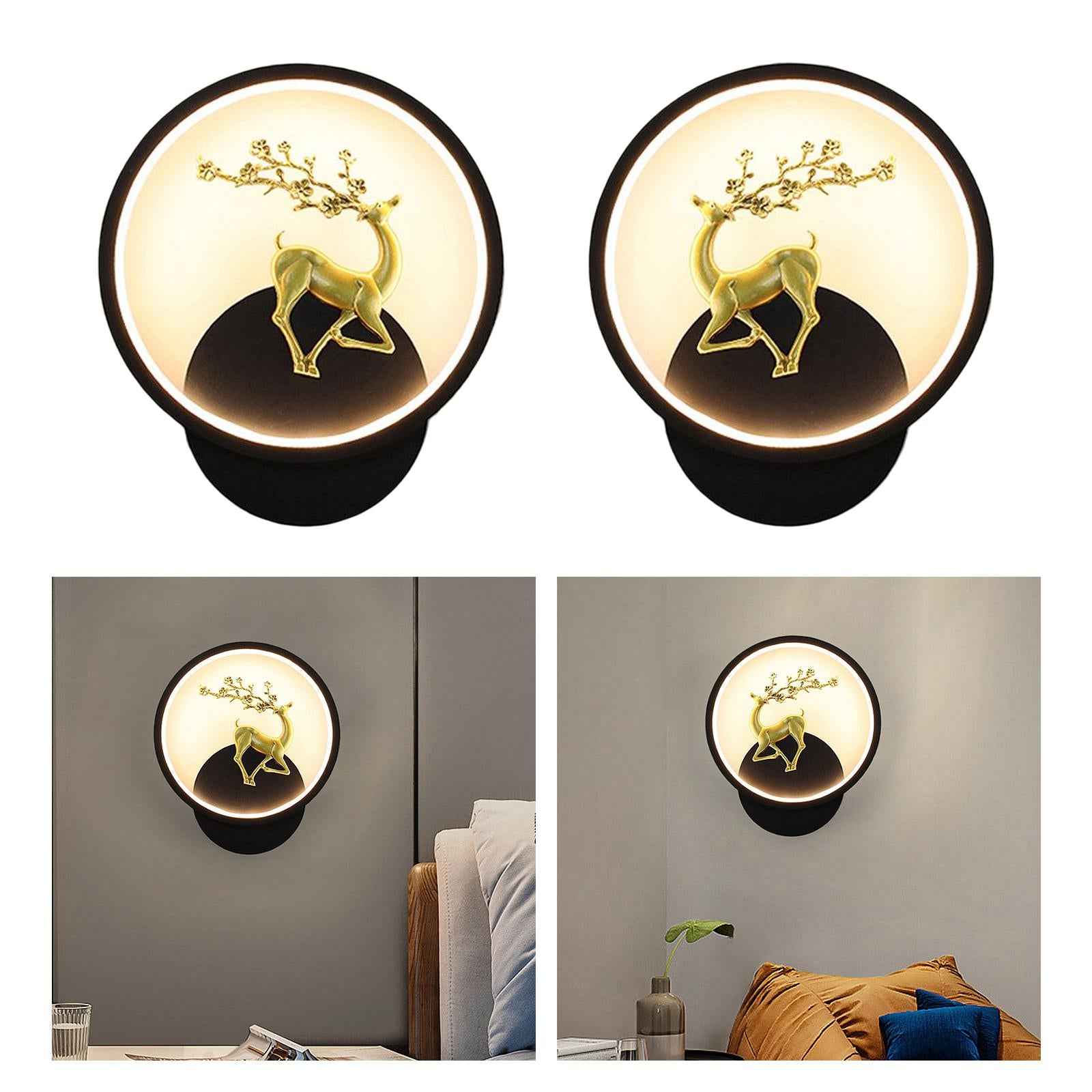 Modern Wall Light Lighting Fixtures Led Lamp for Decor Cafe Living Room Left