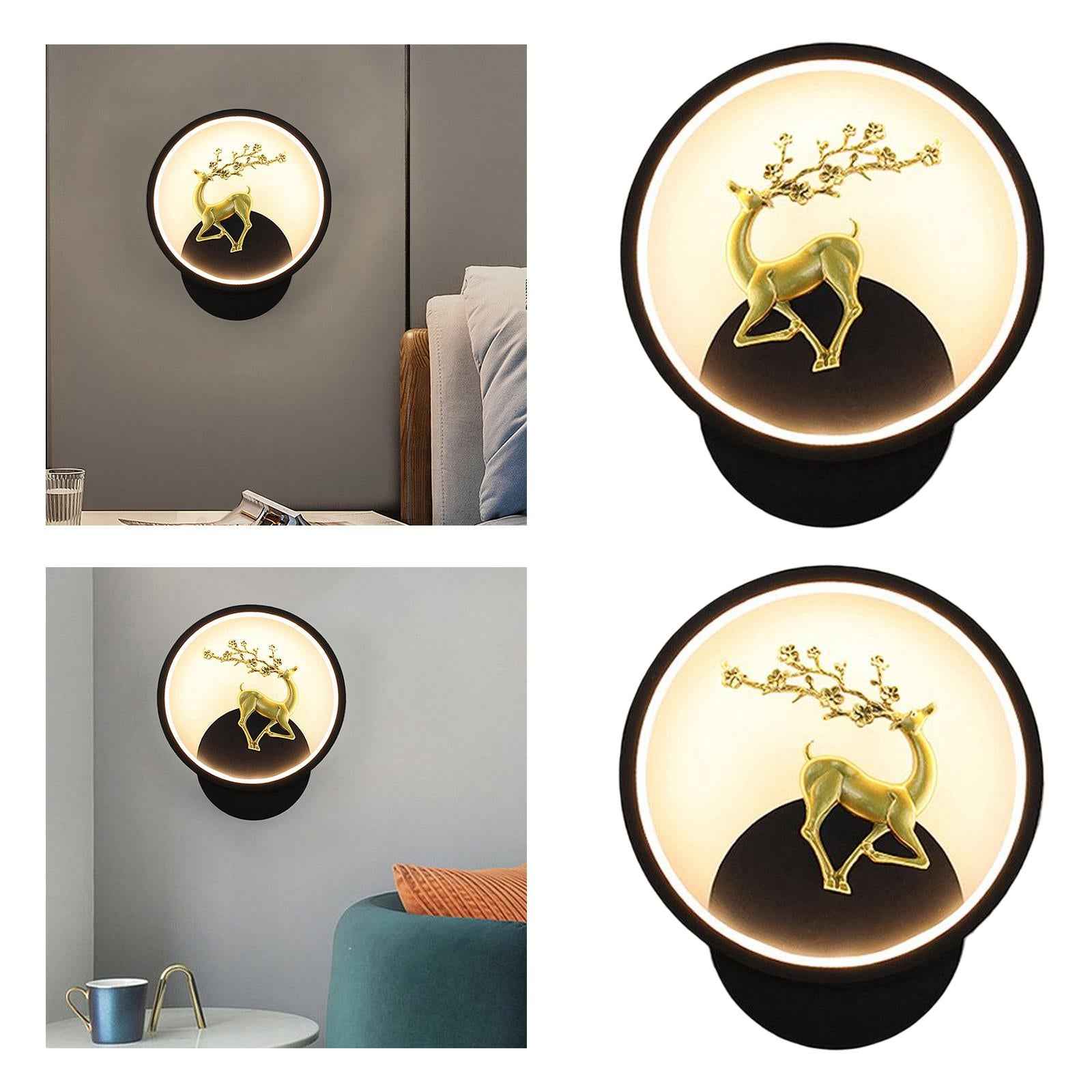 Modern Wall Light Lighting Fixtures Led Lamp for Decor Cafe Living Room Left