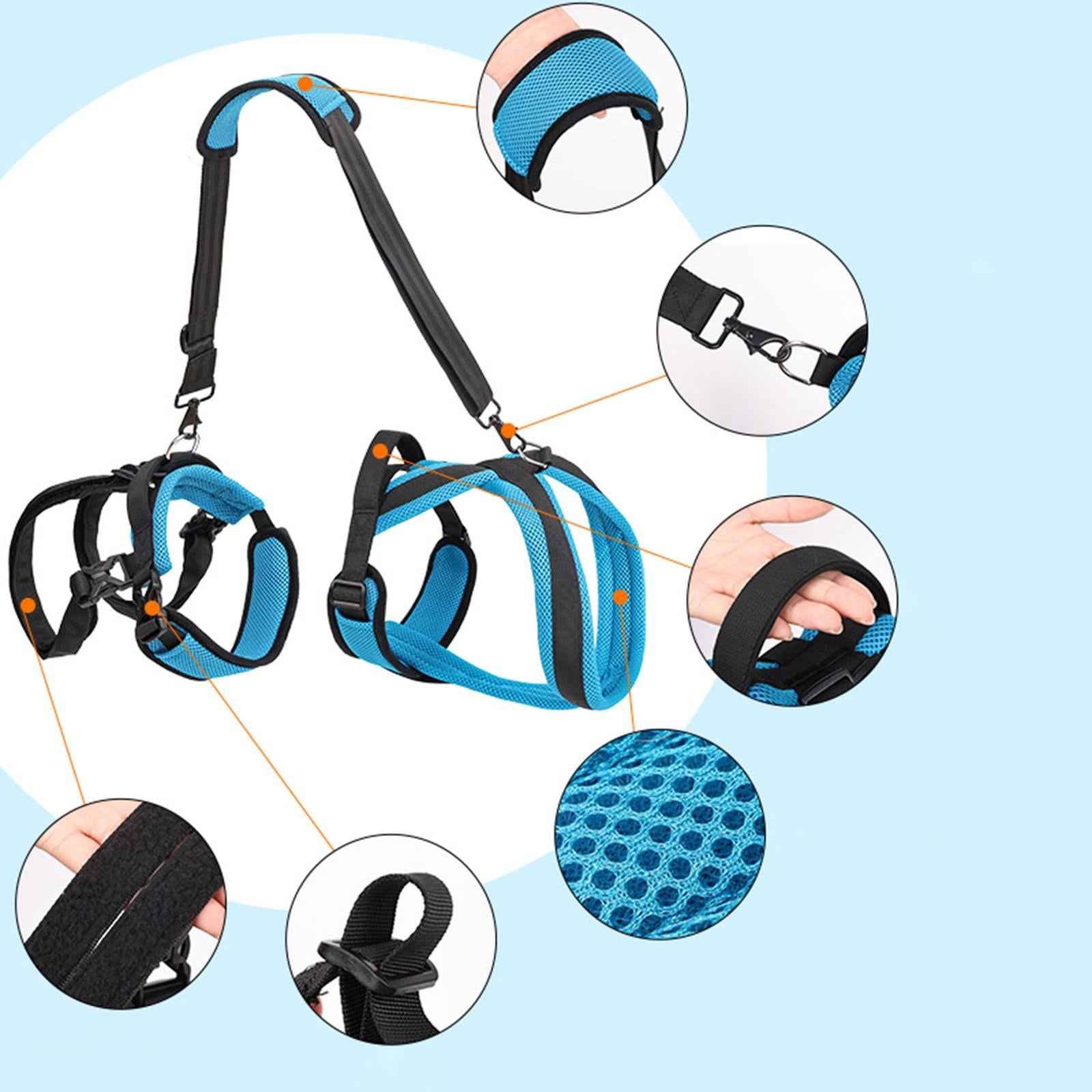 Padded Dog Lift Harness Support Sling Lifter with Handle Walk Full Body L