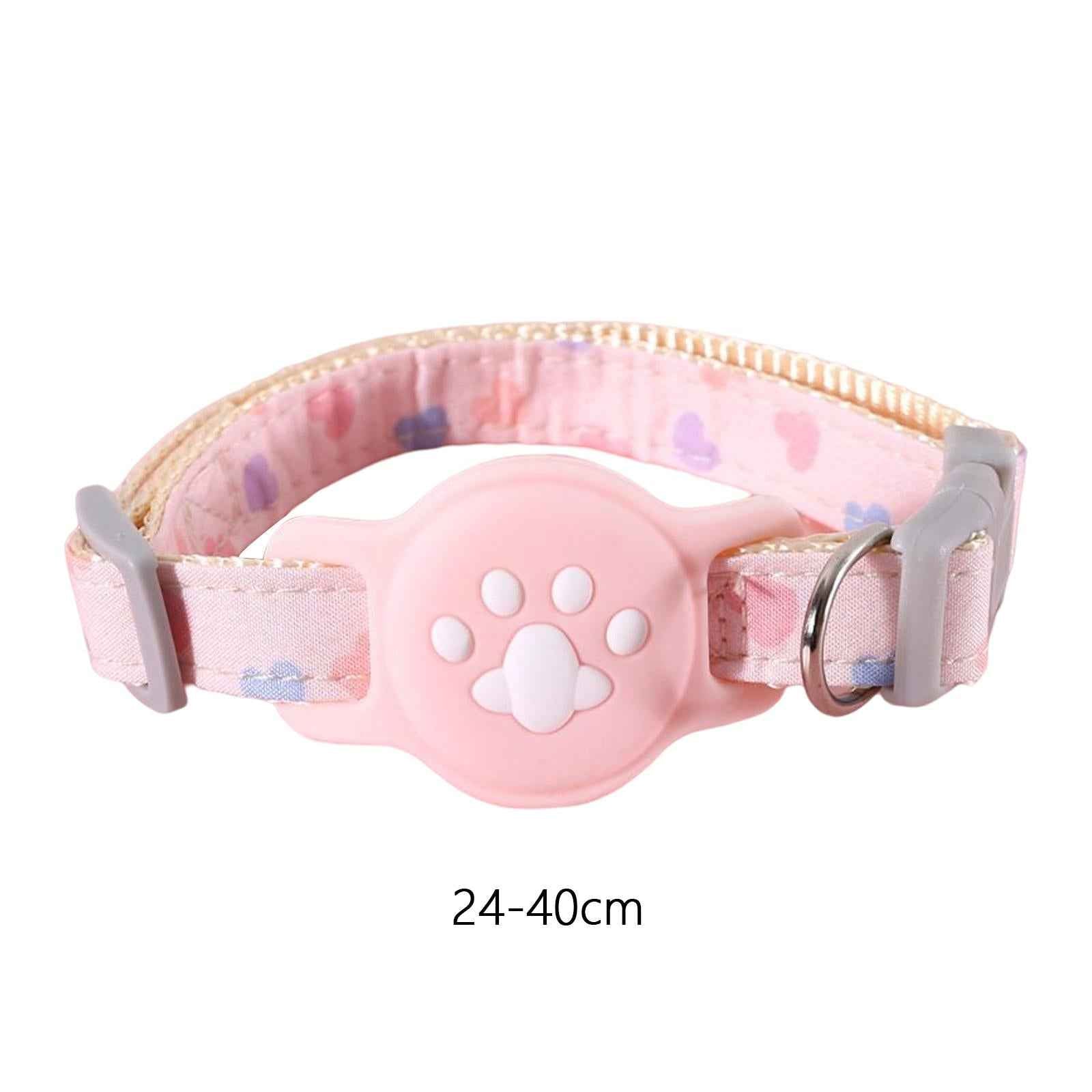 Cat Collar Dog Locator Tracker Protective Holder Dog Tracker Protective Case Pink
