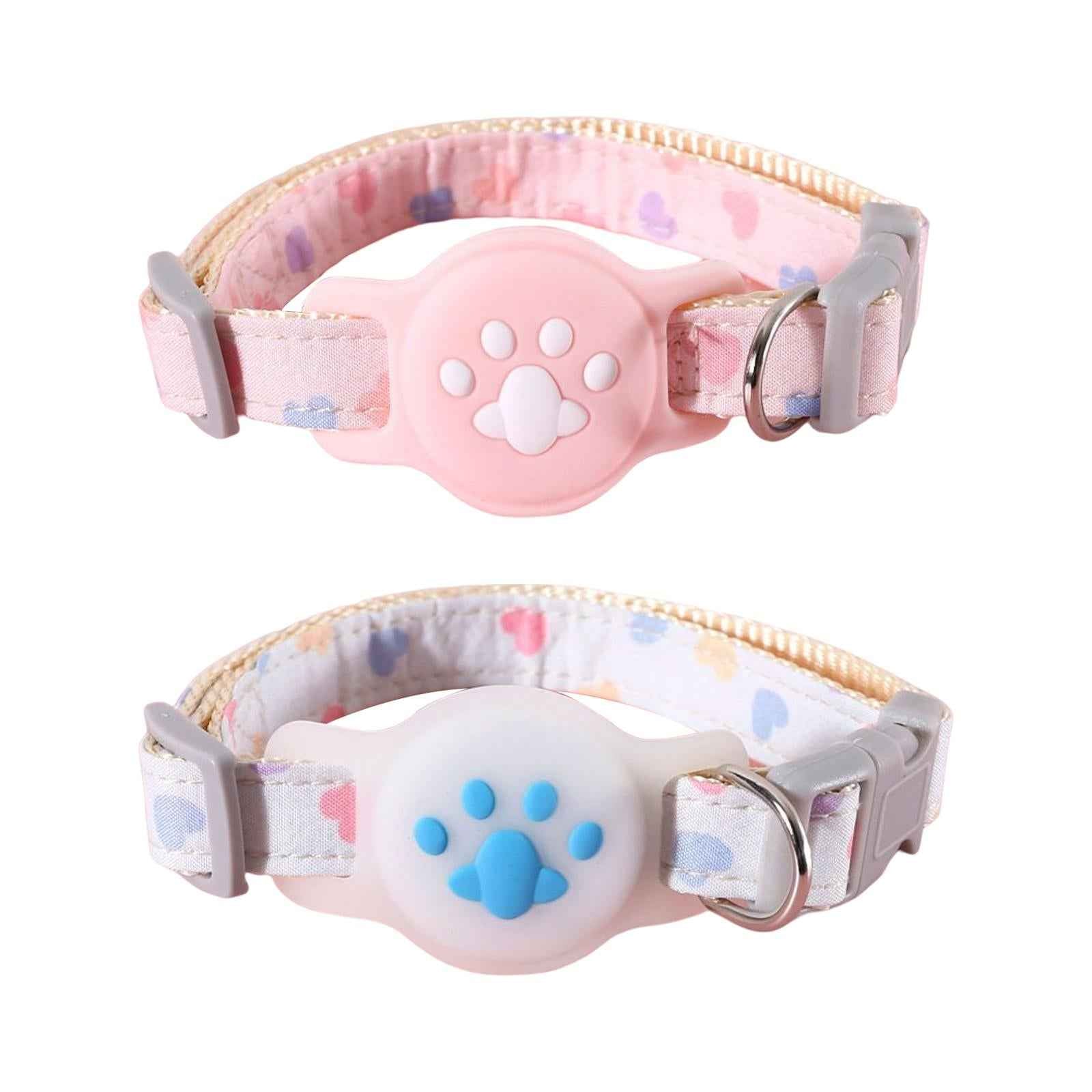 Cat Collar Dog Locator Tracker Protective Holder Dog Tracker Protective Case Pink