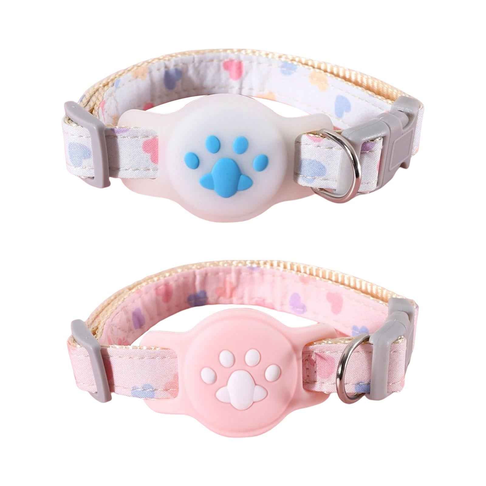 Cat Collar Dog Locator Tracker Protective Holder Dog Tracker Protective Case Pink