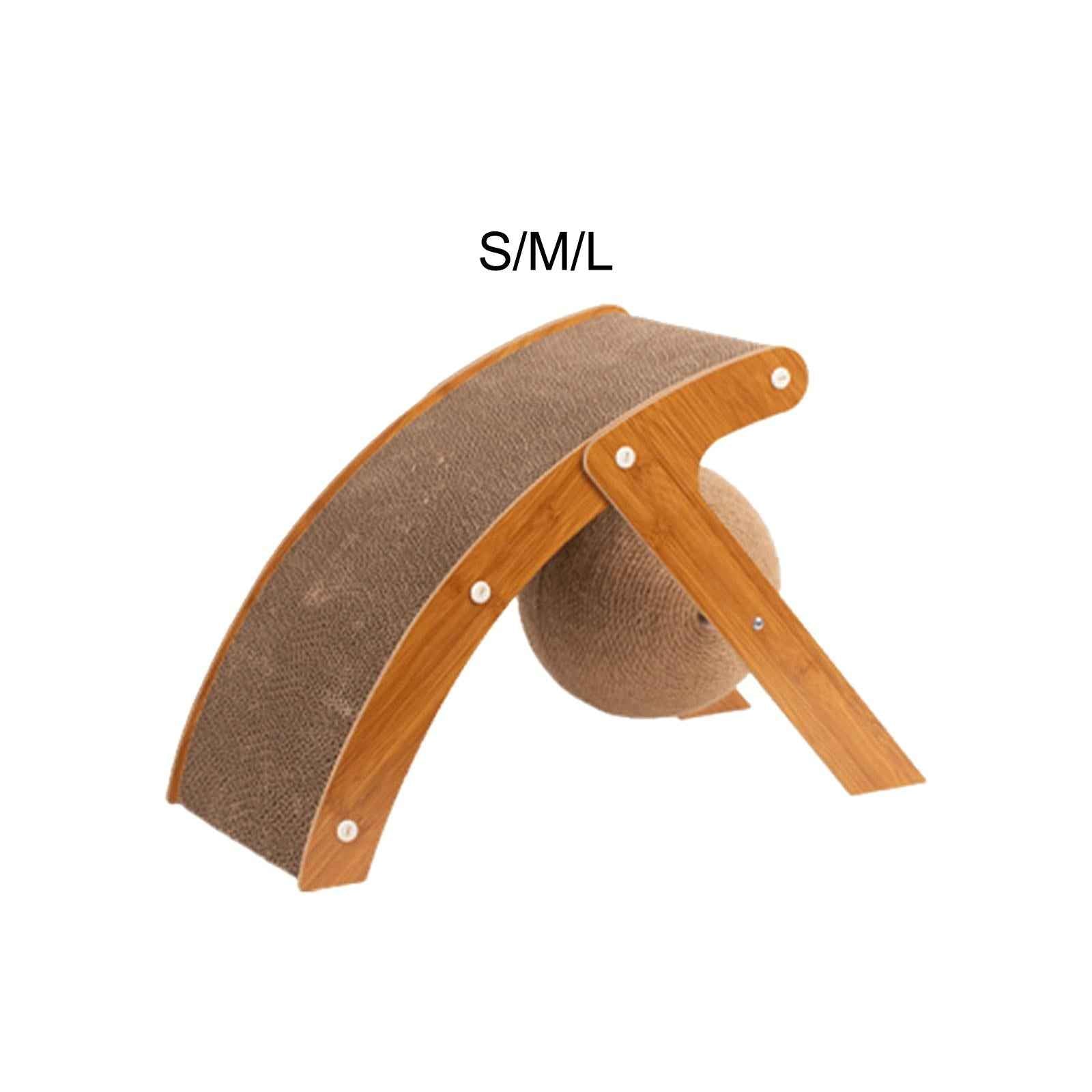 Cat Scratching Board Cat Scratch Ball Cardboard Cat Scratcher for Dogs Puppy S 31cmx16cmx20cm