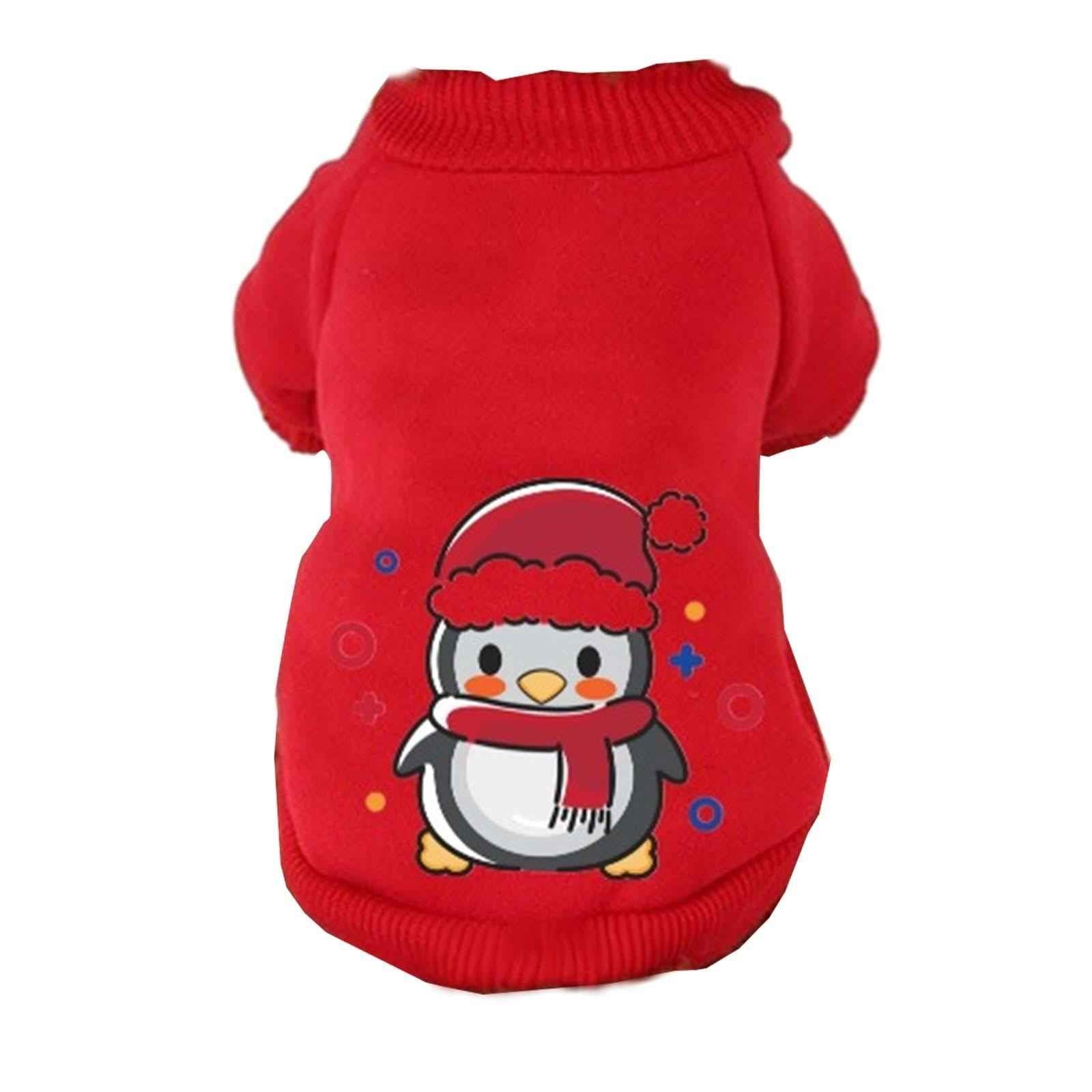 Christmas Puppy Dog Hoodie Puppy Dogs Sweatshirt Winter Autumn Puppy Outfits XXL