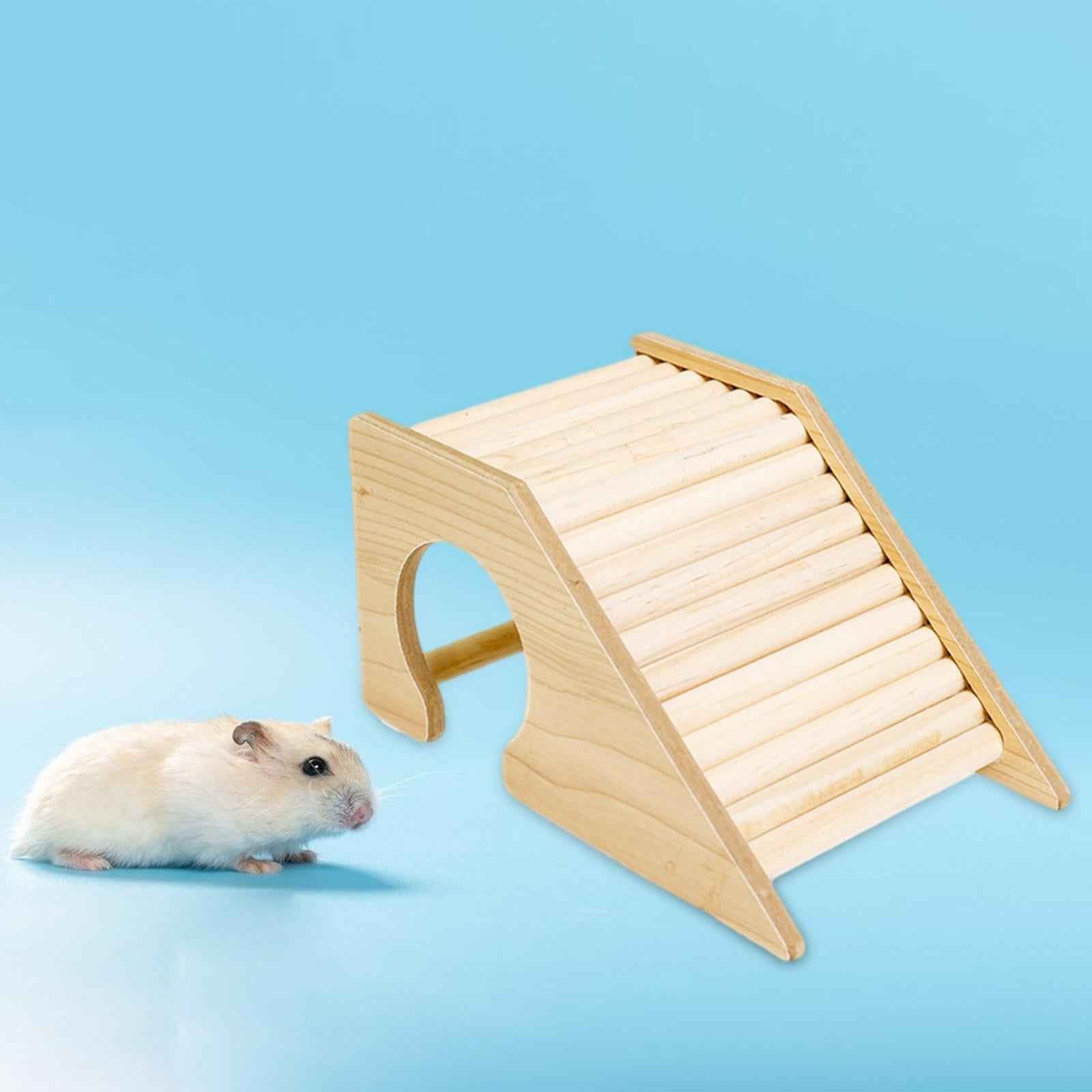 Bridge for Climbing Wooden Guinea Pig Hammock Piggies Climbing Bridge Ladder style B