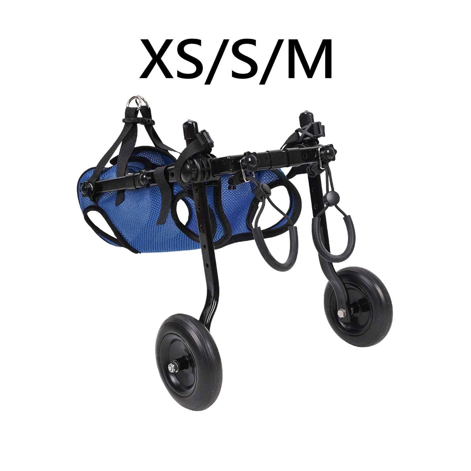 Dog Wheelchair for Back Legs for Disabled Dog Pets Leg Brace and Hip Support XS