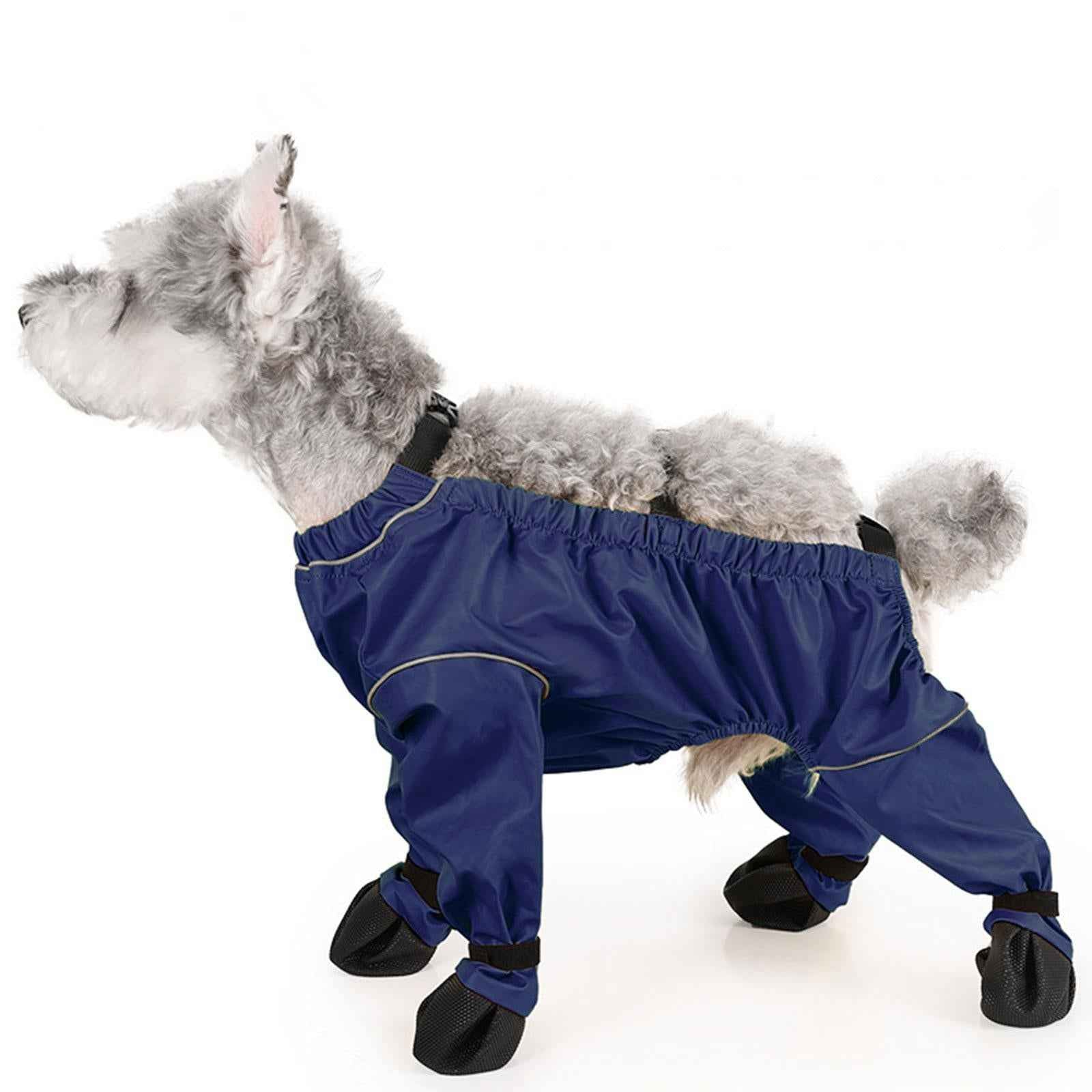 Dog Suspender Boots Waterproof Paw Protectors for Running Hiking Walking S