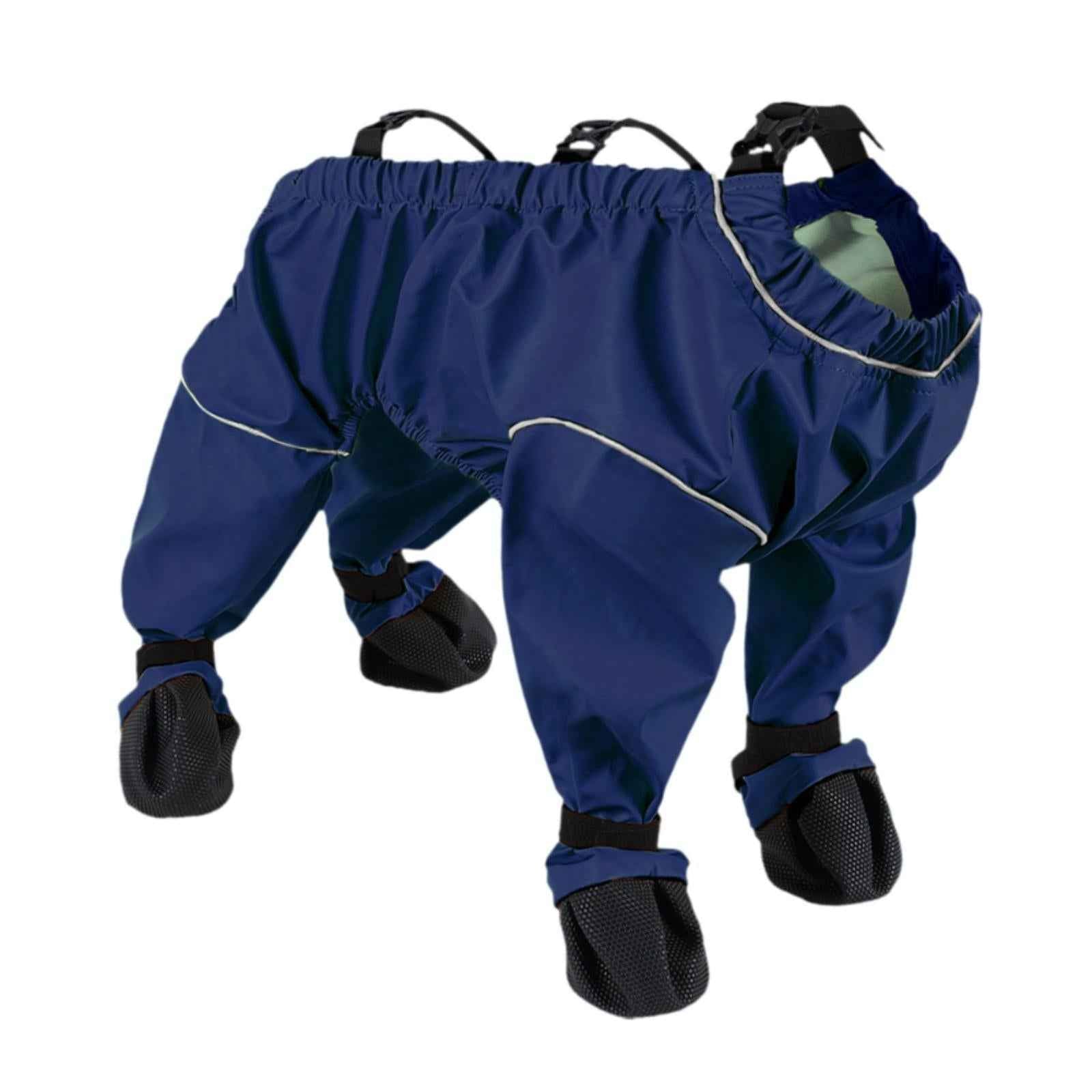 Dog Suspender Boots Waterproof Paw Protectors for Running Hiking Walking S