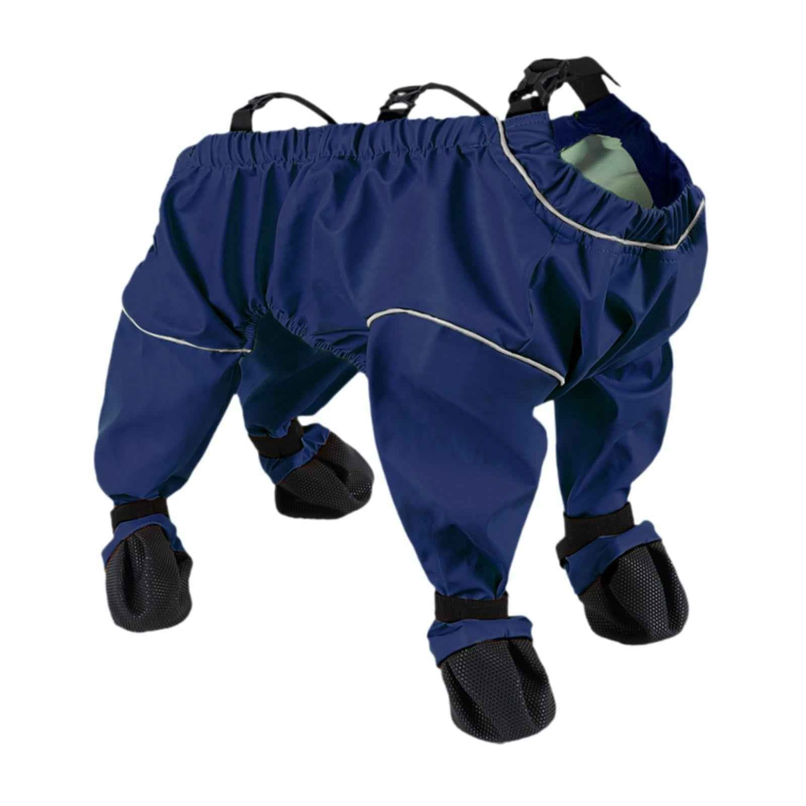 Dog Suspender Boots Waterproof Paw Protectors for Running Hiking Walking S